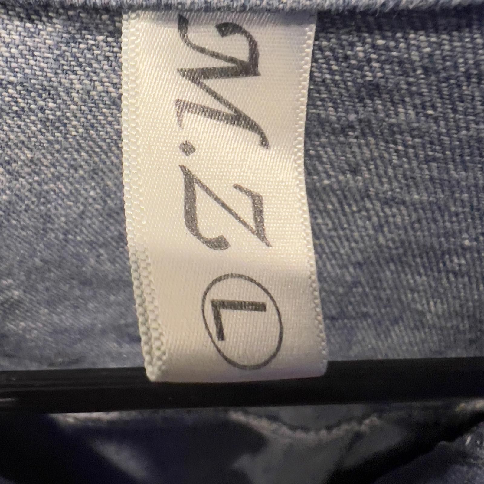 MZ Wallace Men's Distressed Denim Vest - Size Large Size US L / EU 52-54 / 3 - 3 Thumbnail