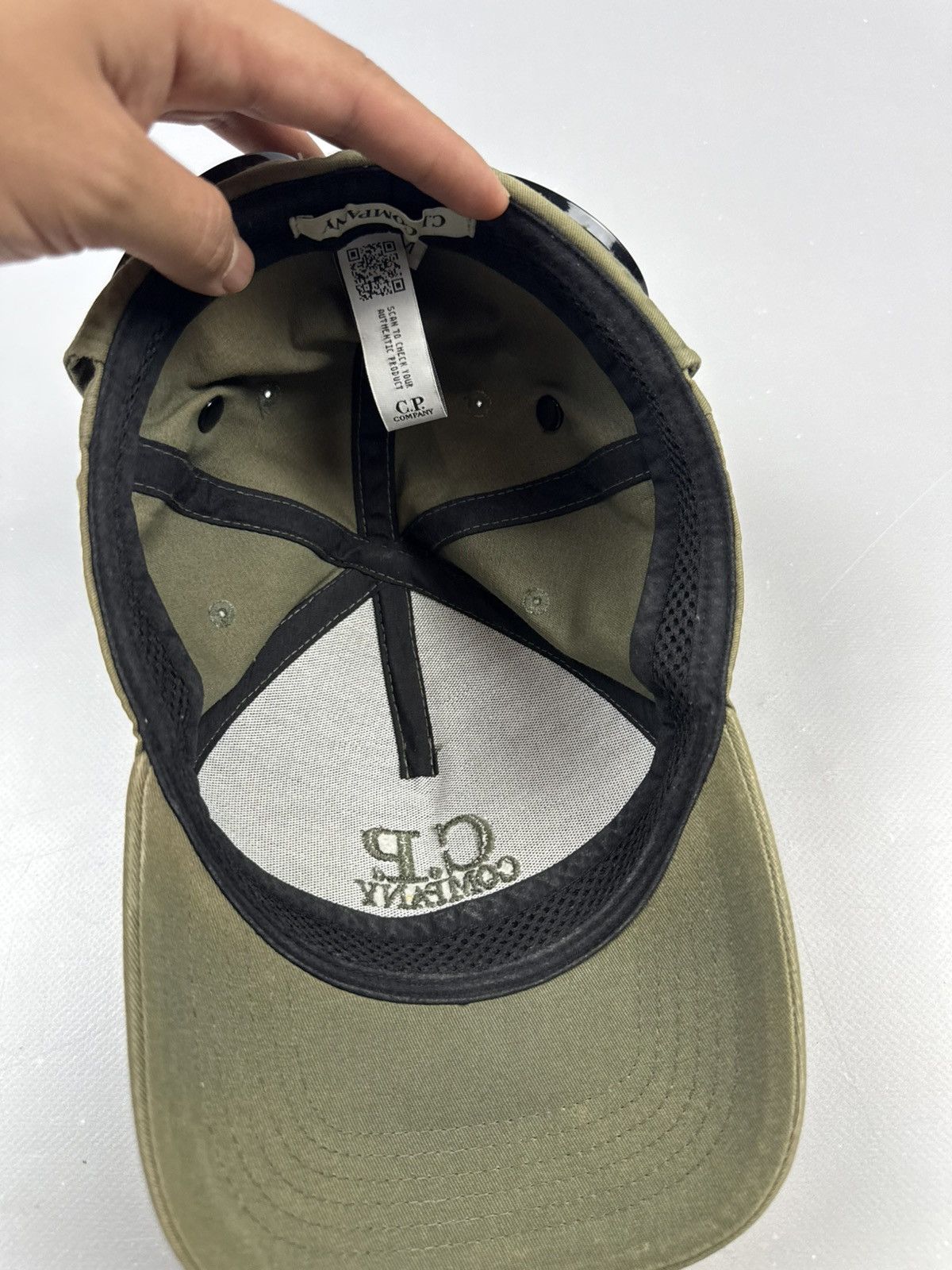 C.P. Company C.P. Company hat dark green google cap Size ONE SIZE - 5 Thumbnail