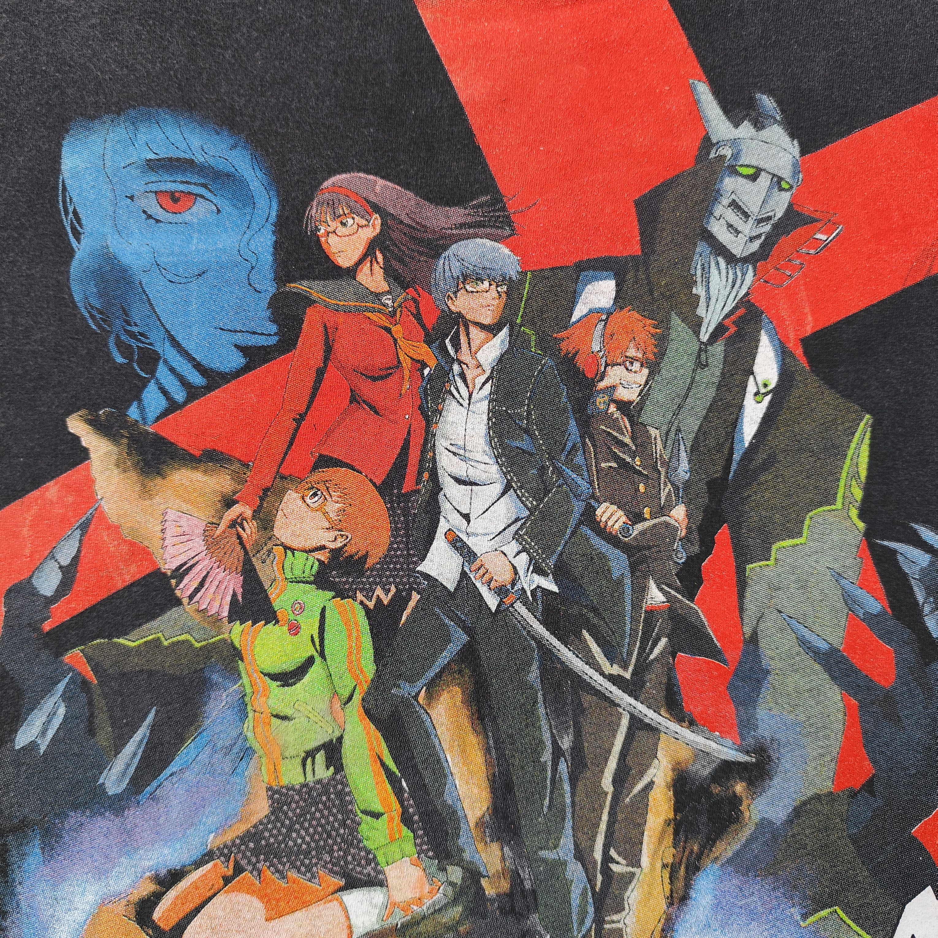 Anime × Japanese Brand RARE ANIME Persona 4 x Evangelion Yu Narukami Size XL Size US XL / EU 56 / 4 - 3 Thumbnail