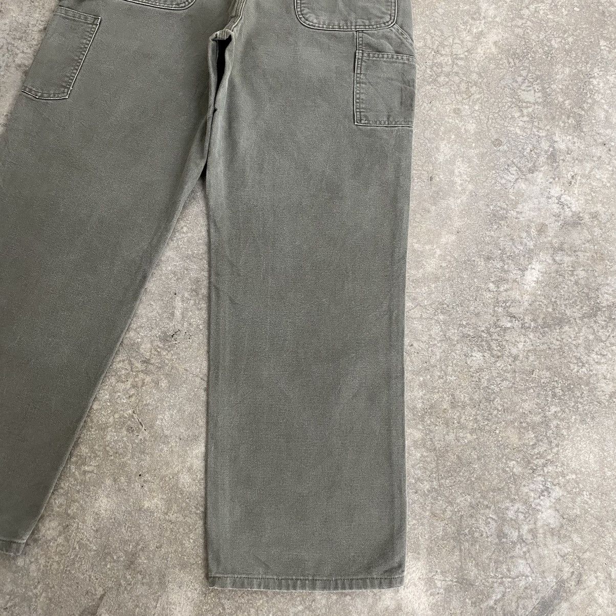 Carhartt VTG Carhartt Moss Green Carpenter Work Pants Size US 35 - 19 Thumbnail