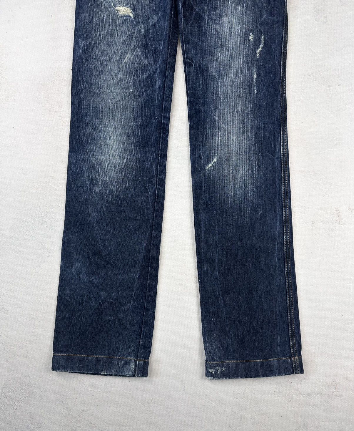 Dolce & Gabbana × Japanese Brand × Vintage Japanese Vintage Dolce & Gabbana (D&G) Distressed LGB Opium Size 26" / US 2 / IT 38 - 7 Thumbnail