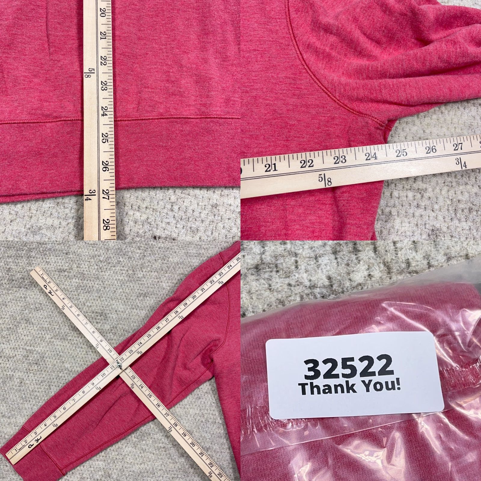 Polo Ralph Lauren Polo Ralph Lauren Sweater Men XL Pink Blue Pullover Quarter Zip PRL Shirt Pullover Mens Size US XL / EU 56 / 4 - 8 Thumbnail