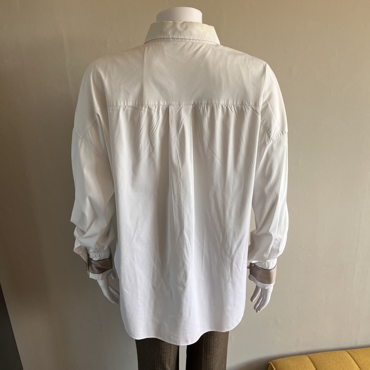 Brunello Cucinelli Brunello Cucinelli Stretch Shirt Size L / US 10 / IT 46 - 11 Thumbnail
