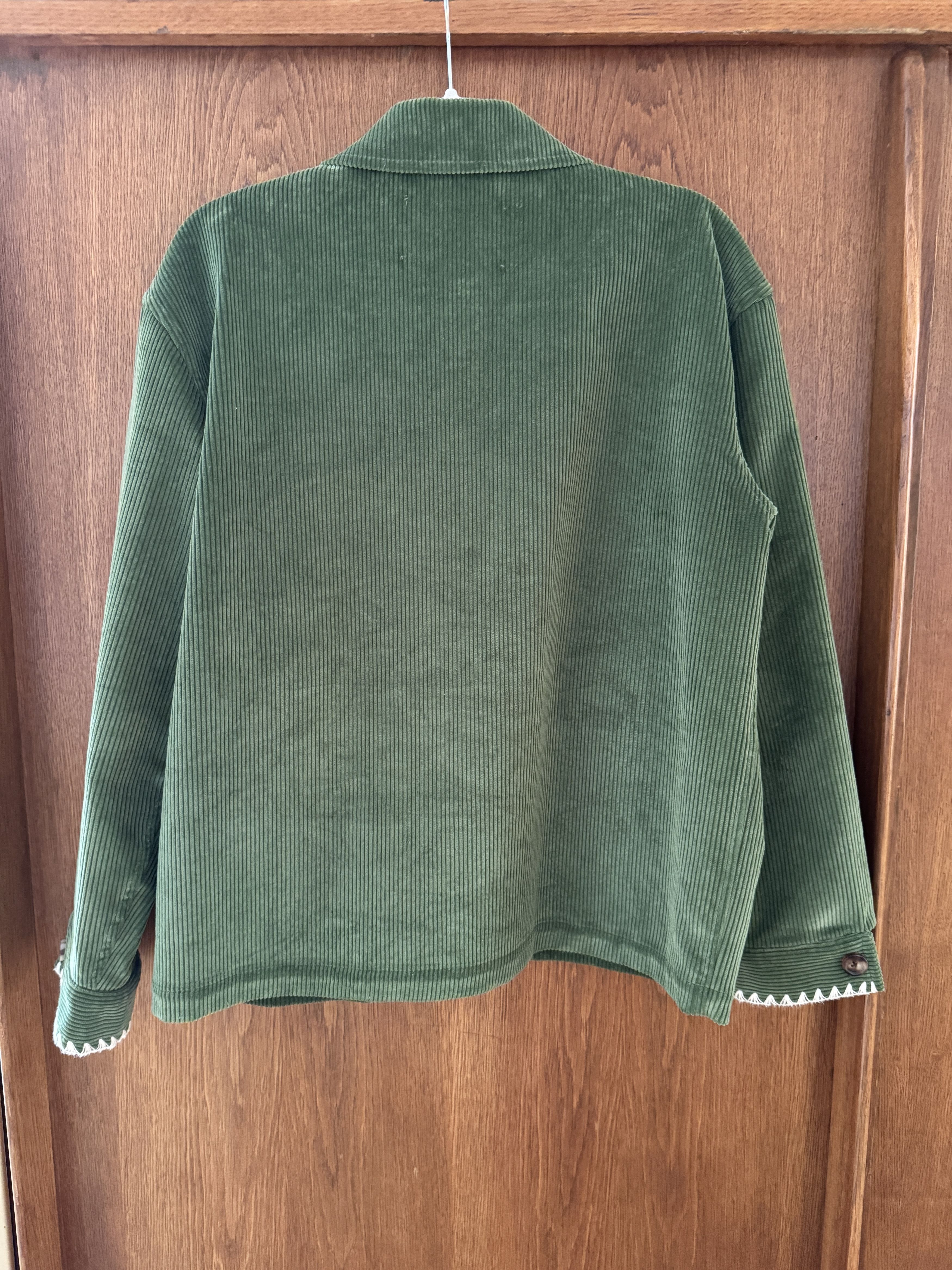 Bode Bode Men's Green Corduroy Jacket Size S/M Size US S / EU 44-46 / 1 - 2 Thumbnail