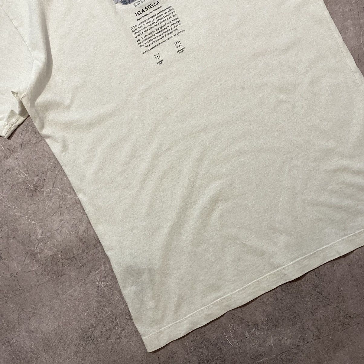 Massimo Osti STONE ISLAND TEE ARCHIVIO TEE TELA STELLA BIG LOGO Size US L / EU 52-54 / 3 - 15 Thumbnail