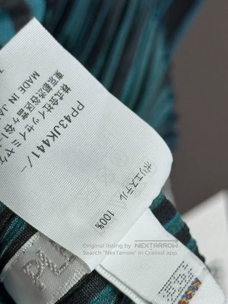 Issey Miyake Issey Miyake size:one size Fish Scale Crew Neck Top Size XXS / US 00 / IT 34 - 4 Thumbnail