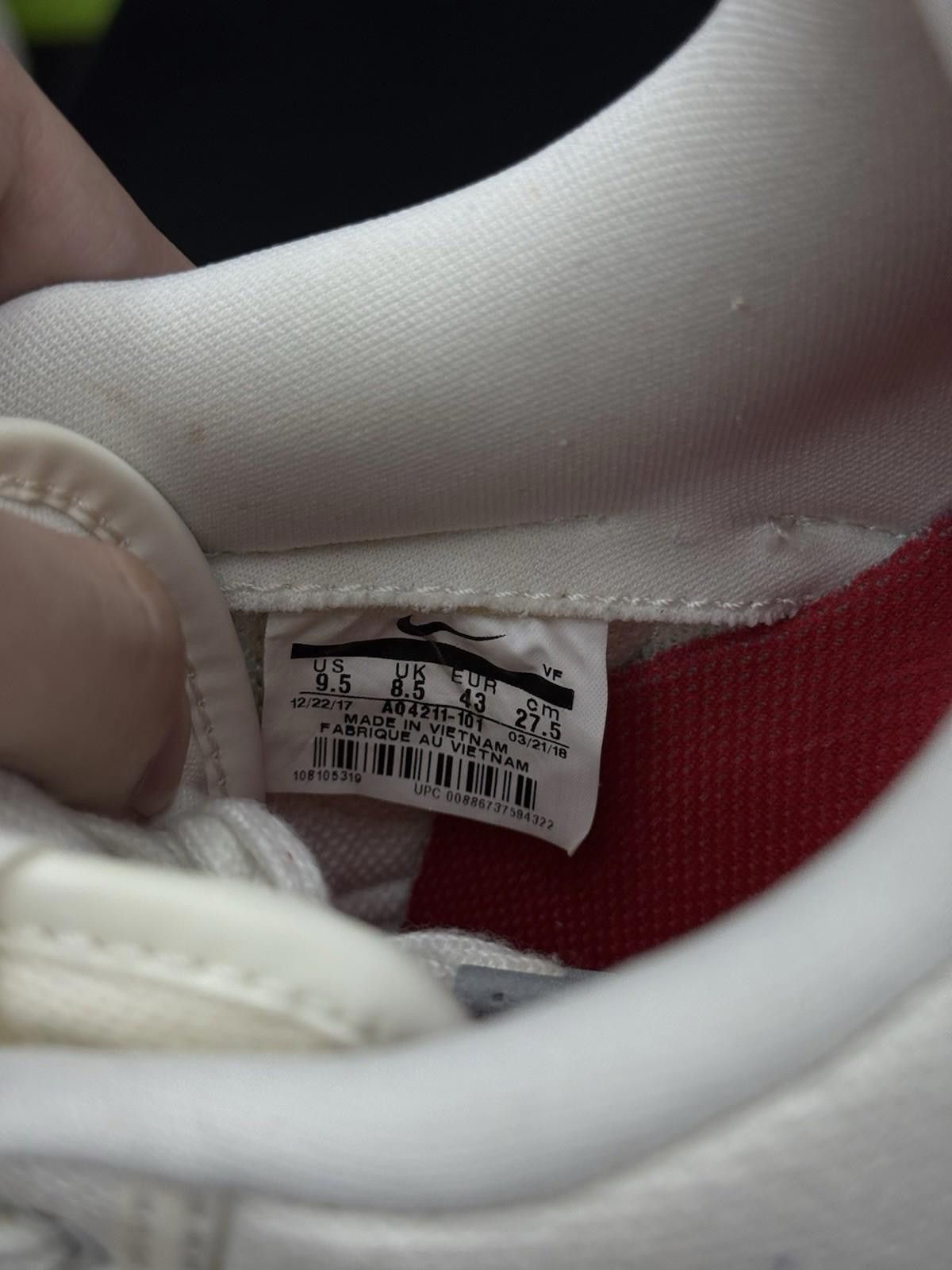 Nike Size 9.5 - Nike Air Force 1 x Travis Scott Sail 2018 Size US 9.5 / EU 42-43 - 7 Thumbnail