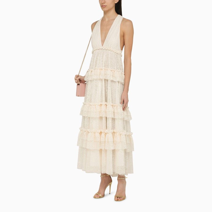 Philosophy di Lorenzo Serafini o1d2blof0924 Long Dress in White Size XS / US 0-2 / IT 36-38 - 2 Thumbnail