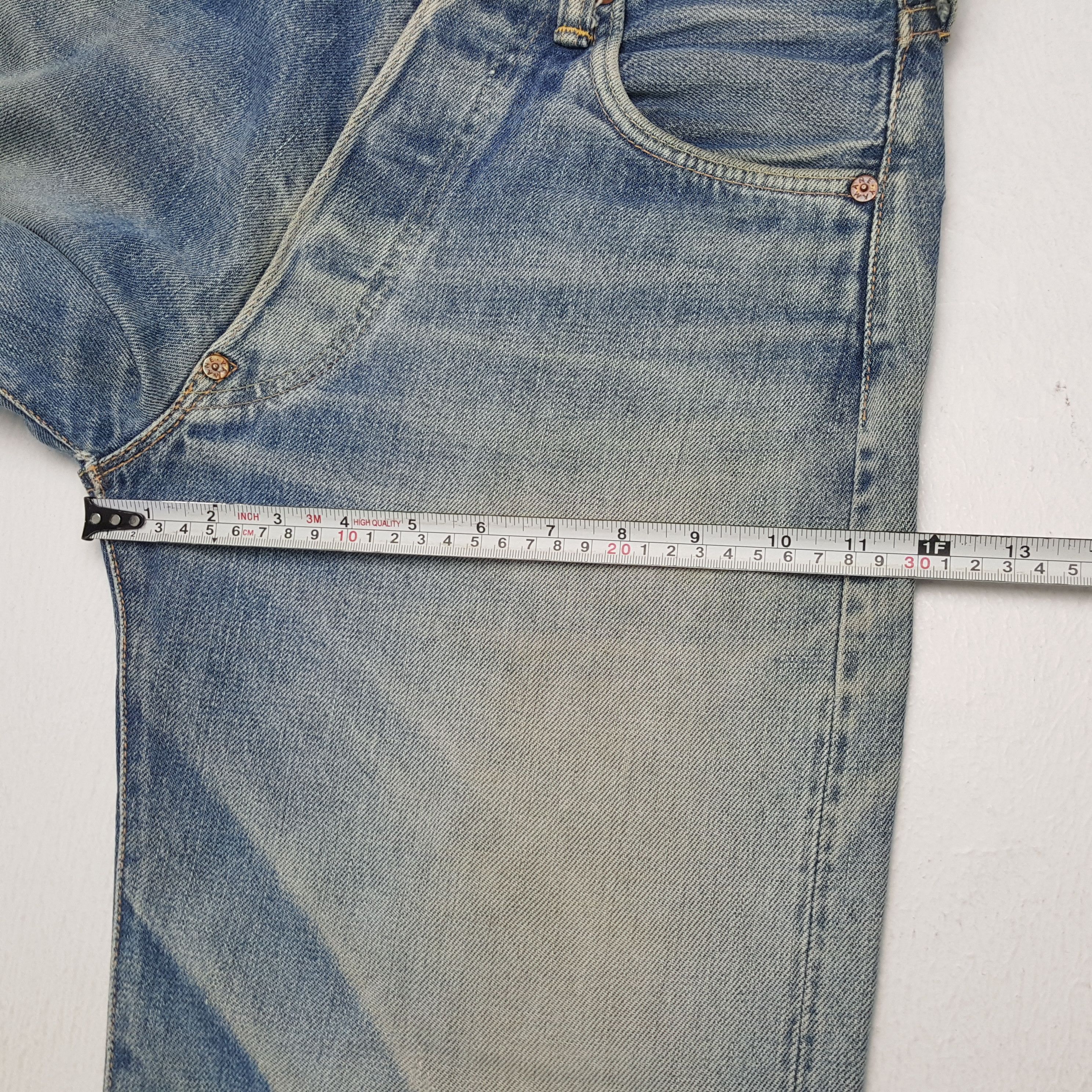 Evisu × Vintage EVISU Japanese Brand Streetwear Custom Daicock Style Jeans Size US 27 - 9 Thumbnail