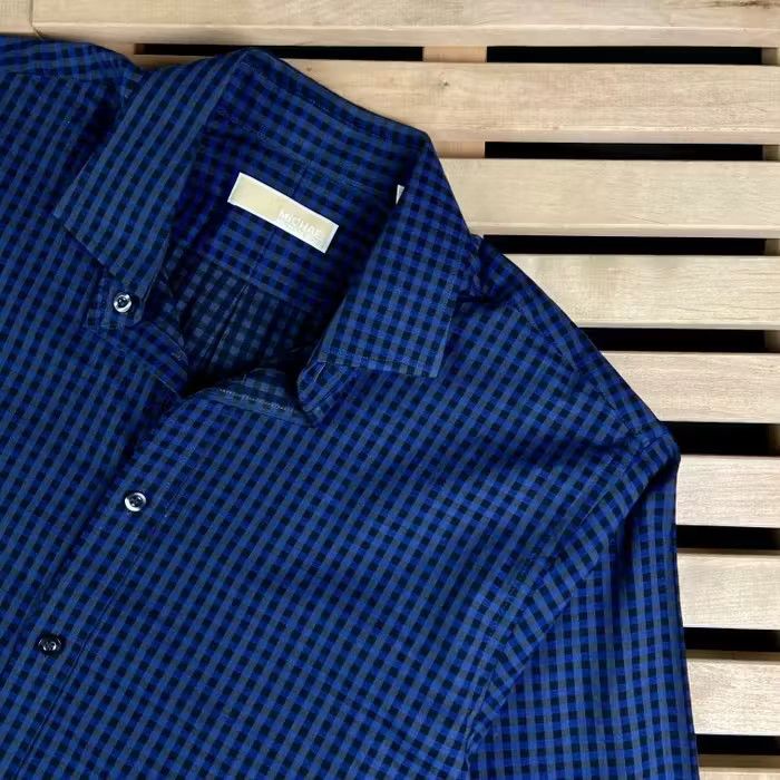 Michael Kors Mens Shirt Long Sleeve Michael Kors Size 16.5 (32/33) Size US L / EU 52-54 / 3 - 2 Thumbnail