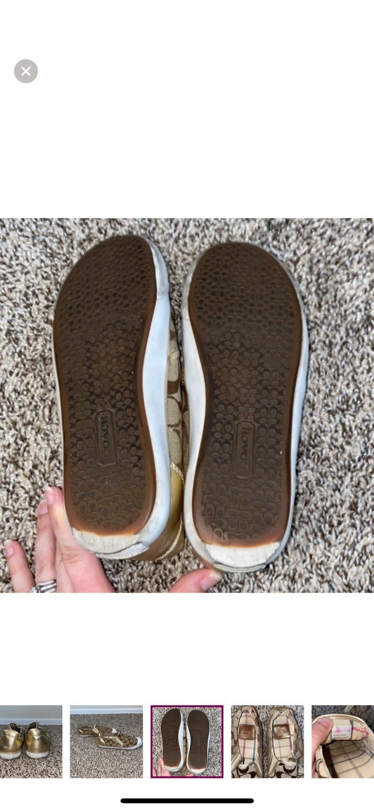 Coach Coach Beale signature slip on loafer sneakers size 7 Size US 7 / IT 37 - 6 Thumbnail