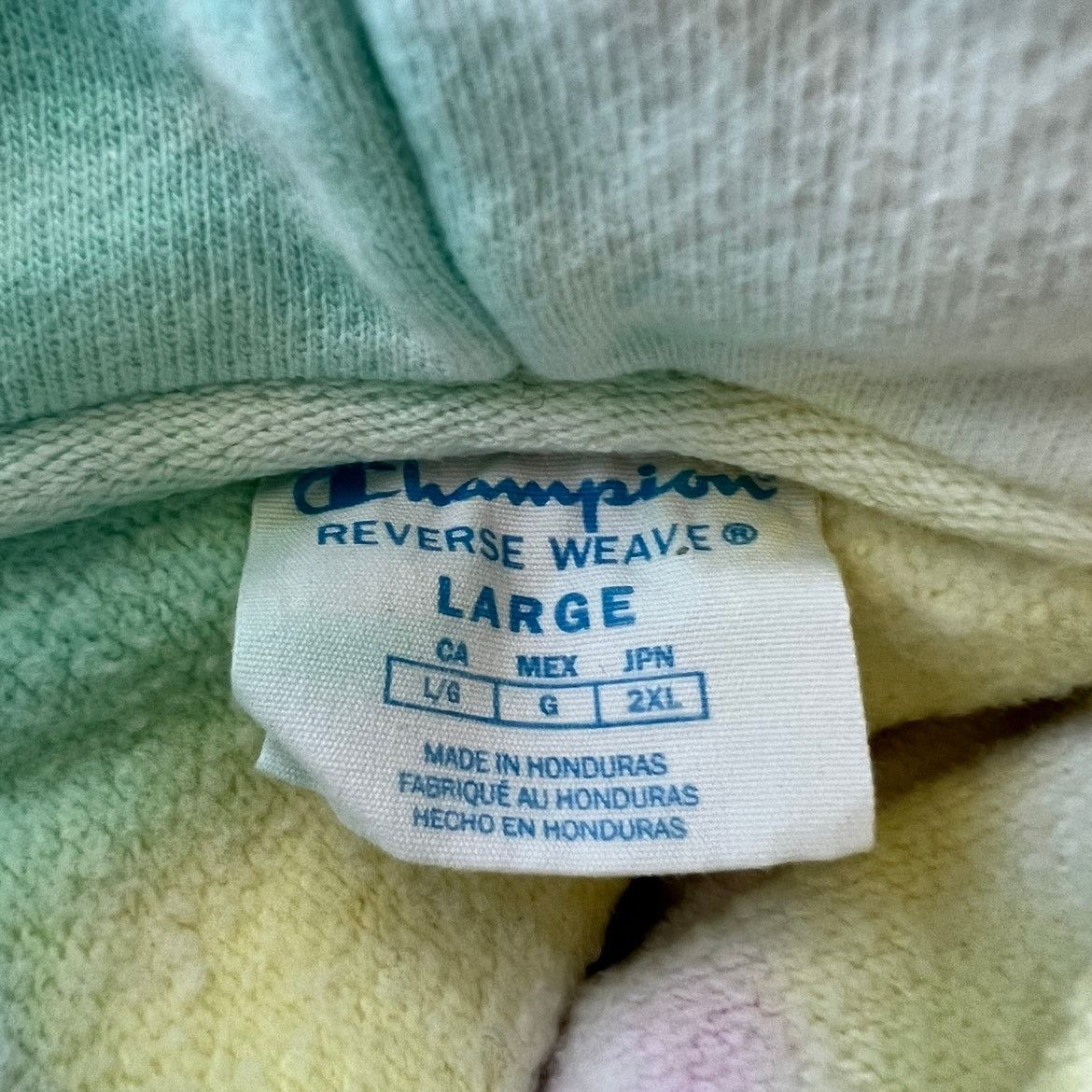 Civil Regime Civil Regime Tie Dyed Hoodie Sweatshirt Size Large Size US L / EU 52-54 / 3 - 7 Thumbnail