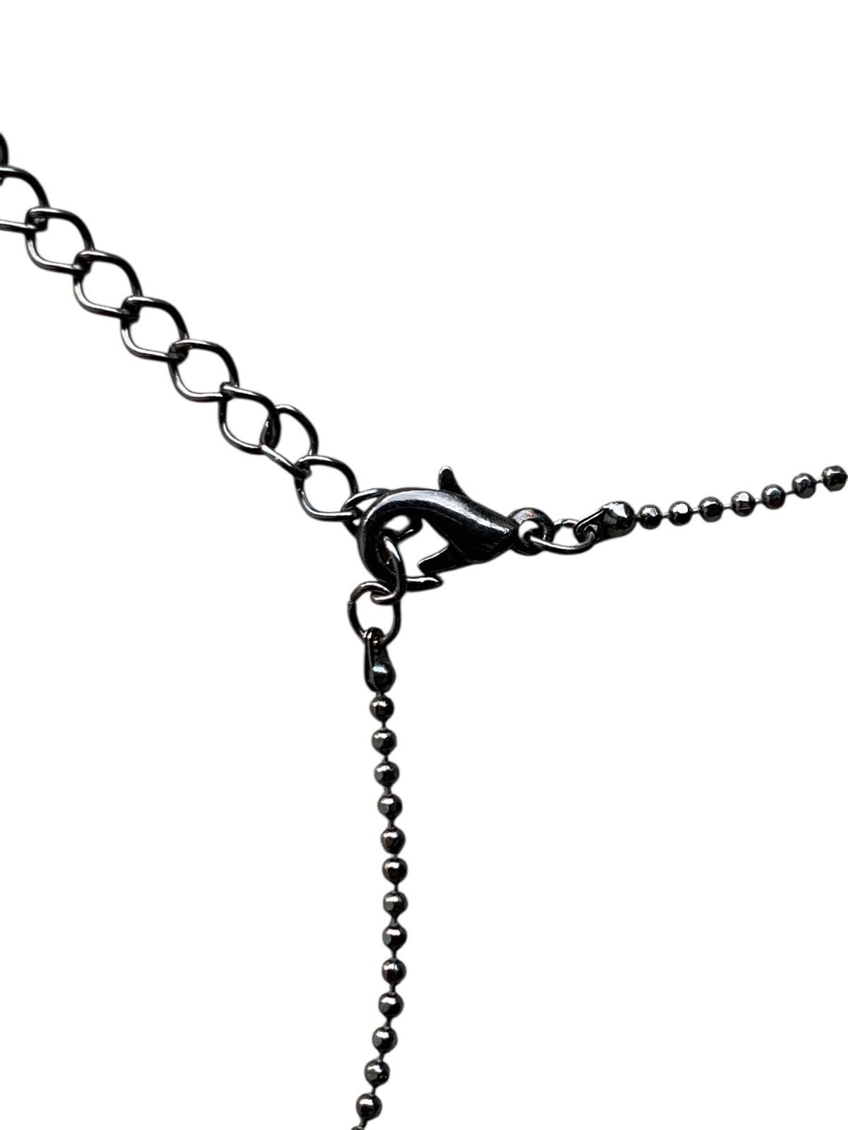 Japanese Brand Skull Chained Punk Bondage Necklace Size ONE SIZE - 8 Thumbnail