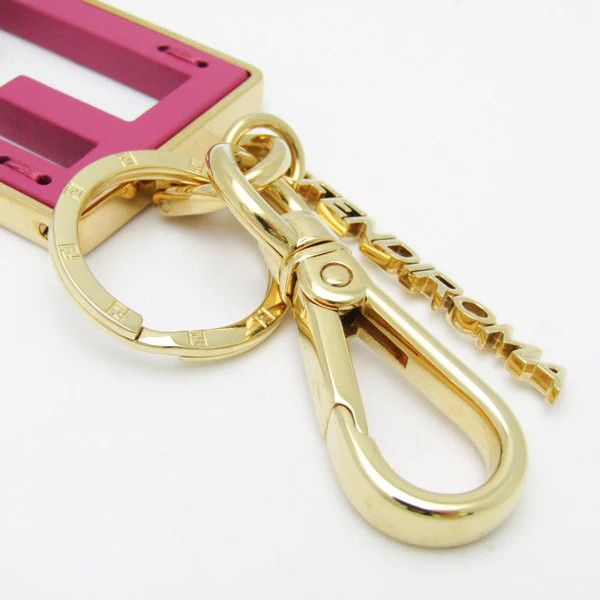 Fendi o1loc1c0824 Size: OS / Key Case in Pink/Golden Size ONE SIZE - 5 Thumbnail