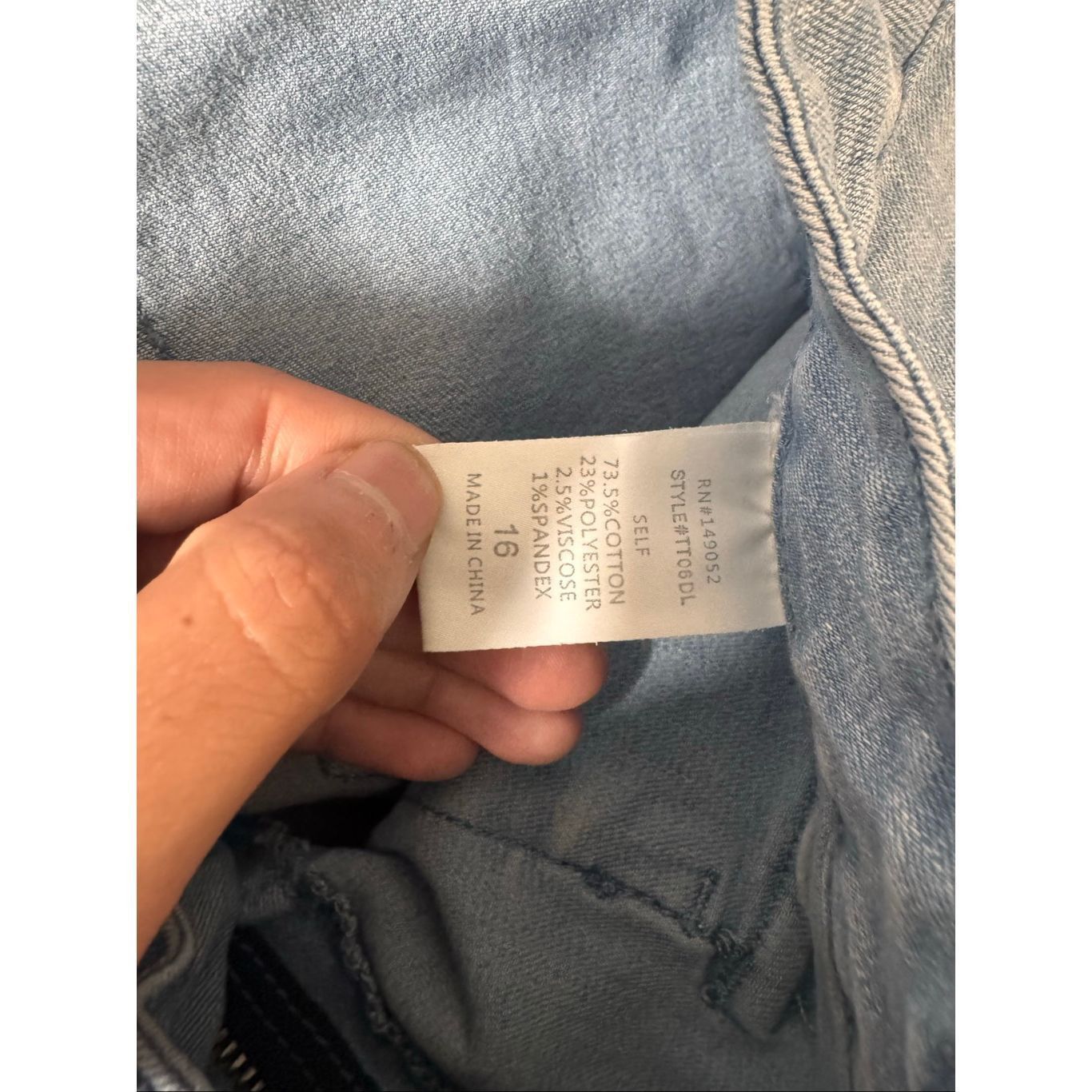 Other Fashion Nova Cargo Jeans | Light Wash Utility Denim Pants with Pockets Size 13 Size 32" / US 10 / IT 46 - 4 Thumbnail