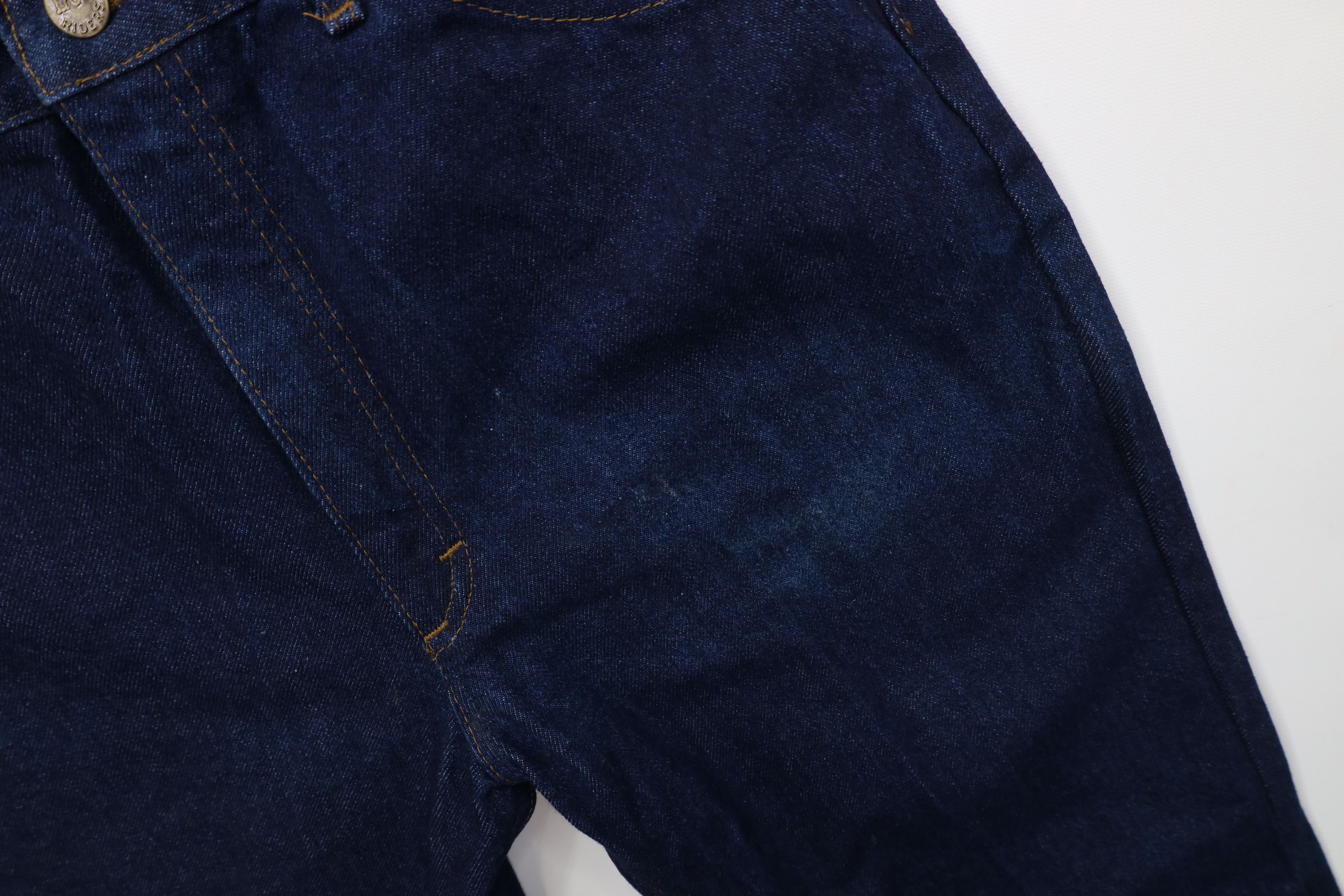 Lee Deadstock Vintage 90s Lee Fit Straight Leg Jeans Indigo USA Size 36" / US 14 / IT 50 - 6 Thumbnail