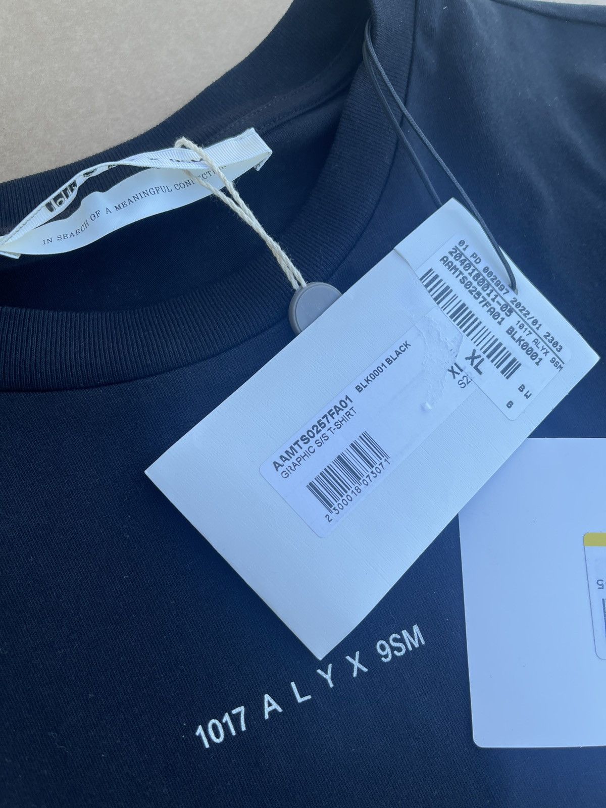 1017 ALYX 9SM Alyx abstract Flag T-shirt sz. XL new with tags Size US XL / EU 56 / 4 - 5 Thumbnail