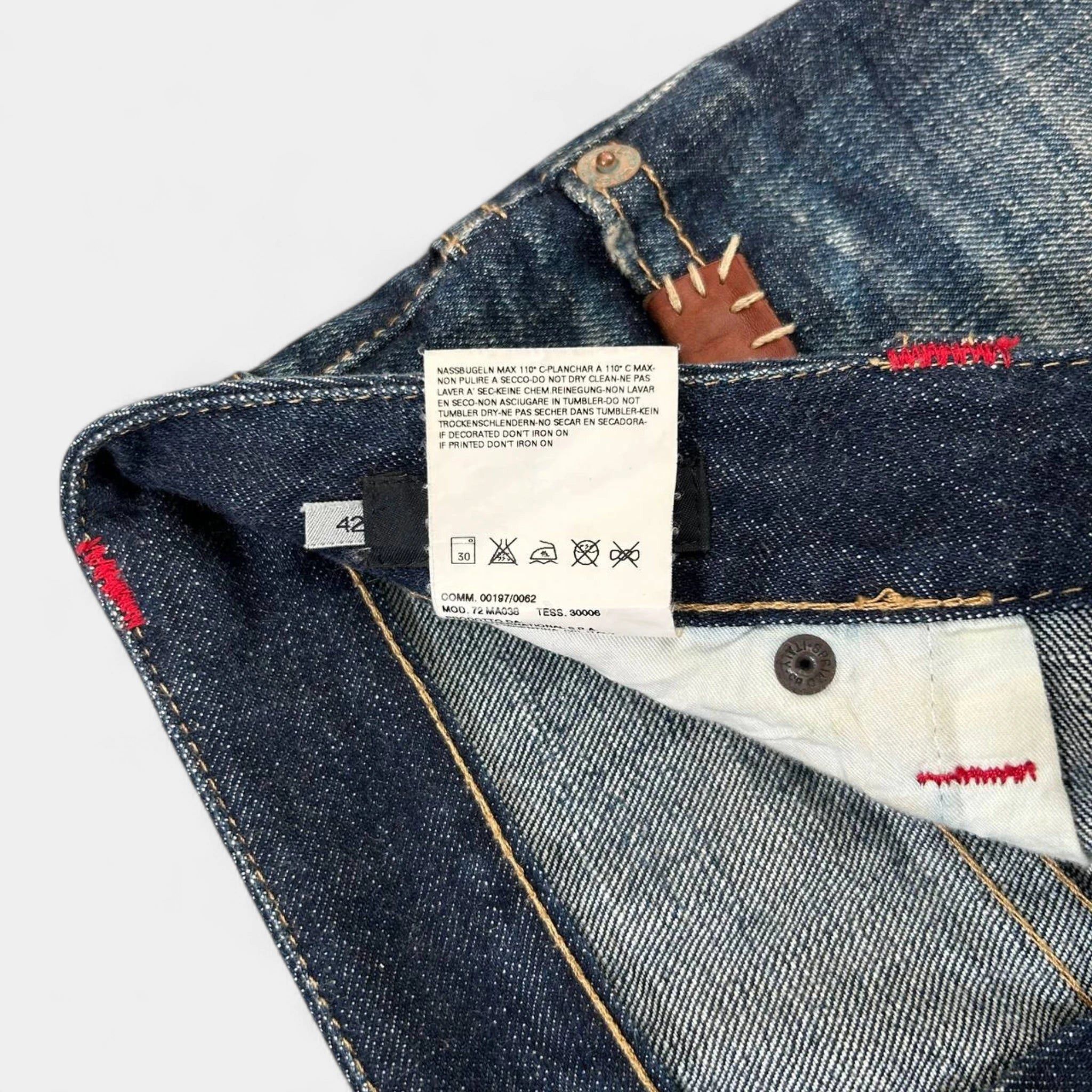 Dsquared2 Dsquared2 Vintage Lady Denim Skirt Size 30" / US 8 / IT 44 - 6 Thumbnail