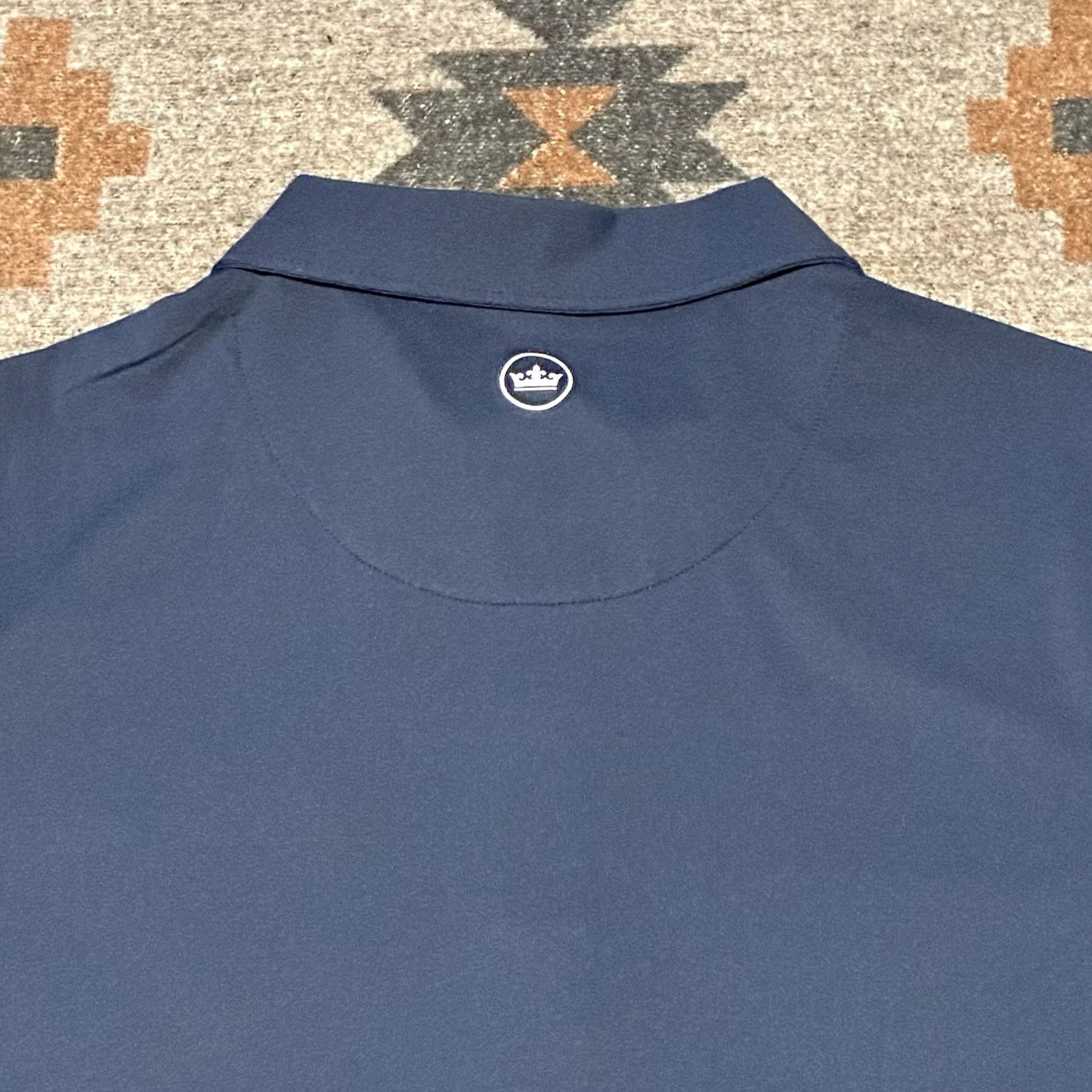 Peter Millar Peter Millar Polo Womens Medium Blue Performance Perfect Fit Golf C4 Polo Size M / US 6-8 / IT 42-44 - 7 Thumbnail