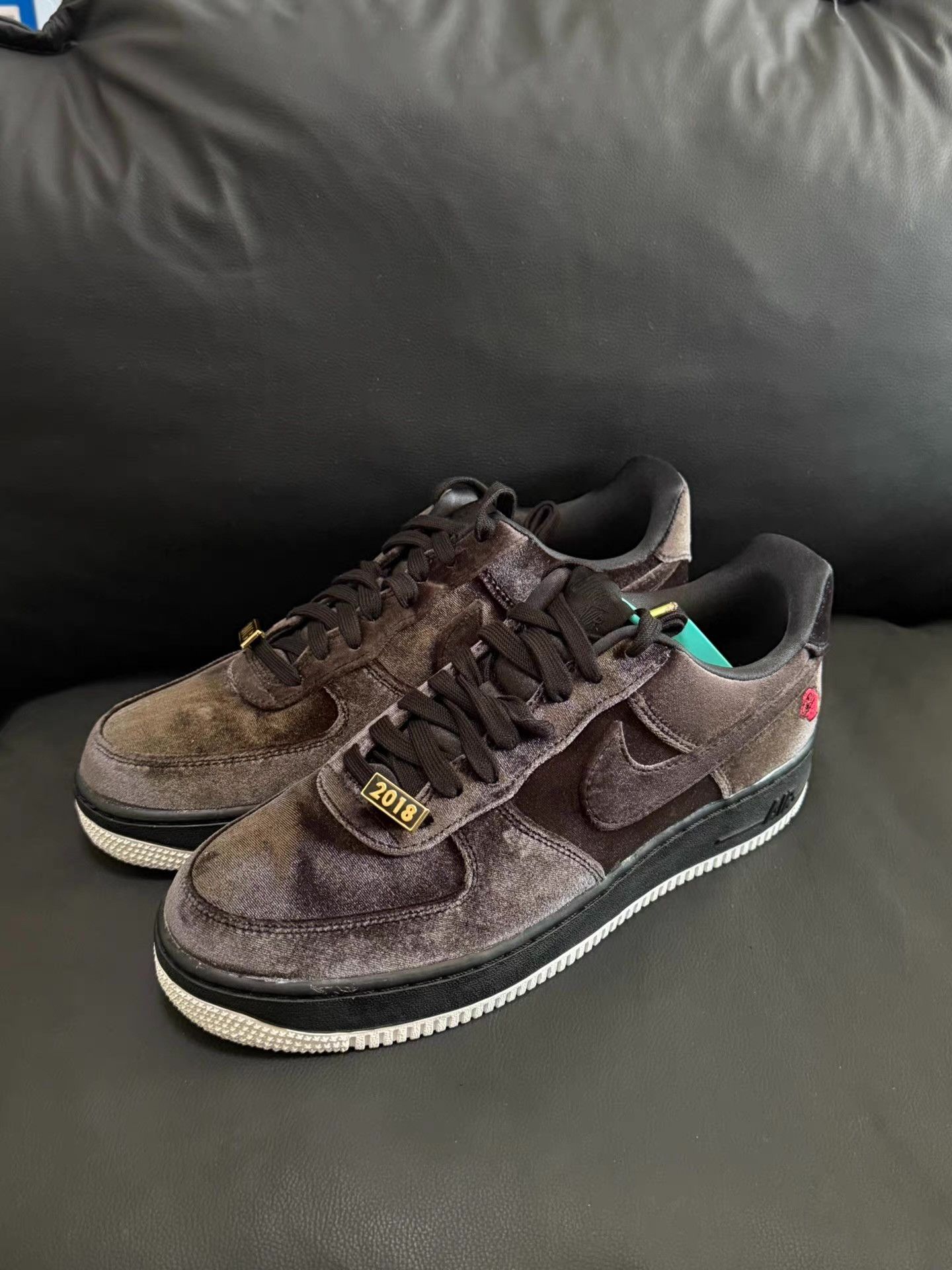 Nike Nike Air Force 1 Velvet Rose Sneakers Ｑ20 Size US 9.5 / EU 42-43 - 1 Thumbnail