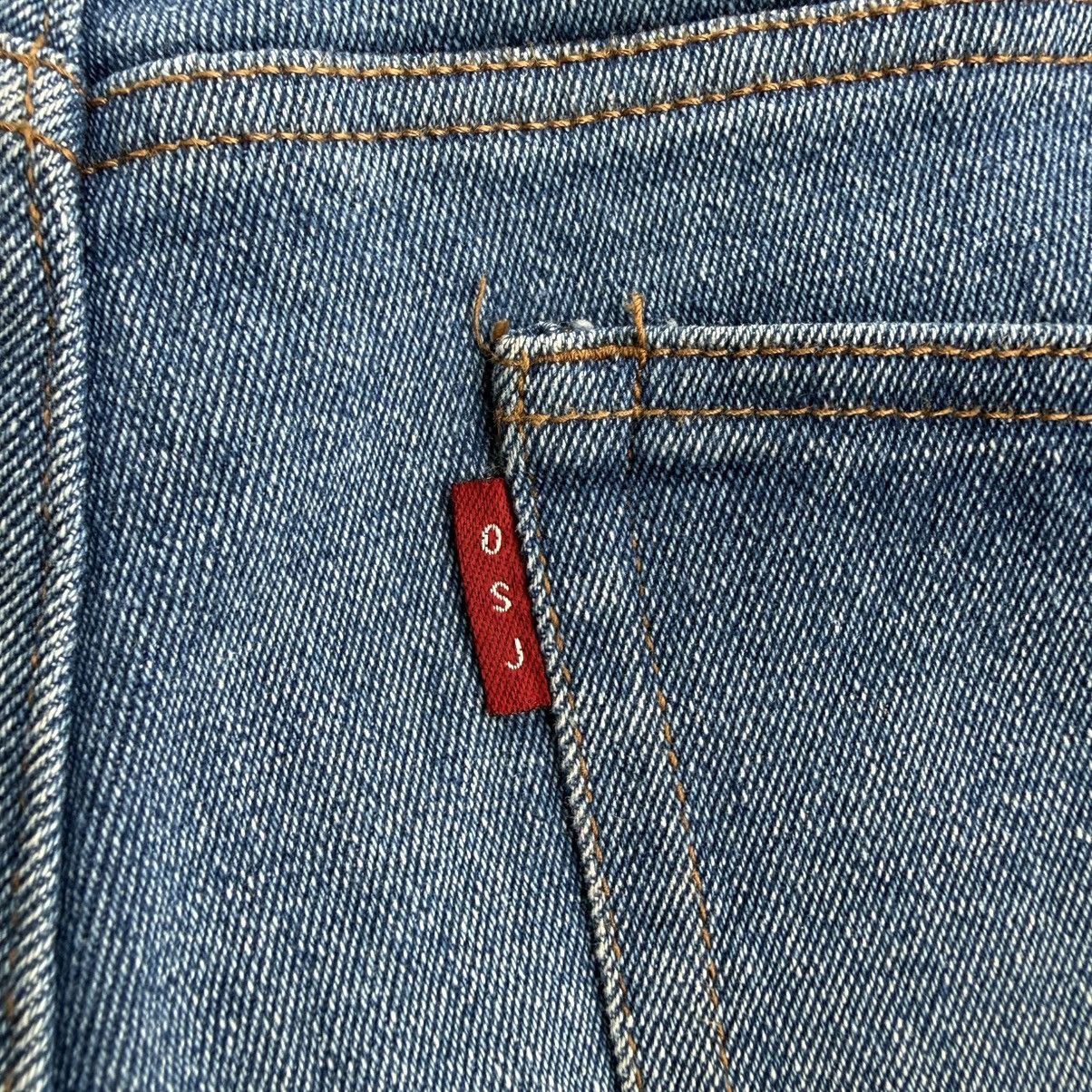 Japanese Brand VINTAGE OSJ DENIM FADED RIPPEP JEAN PANTS Size US 32 / EU 48 - 12 Thumbnail