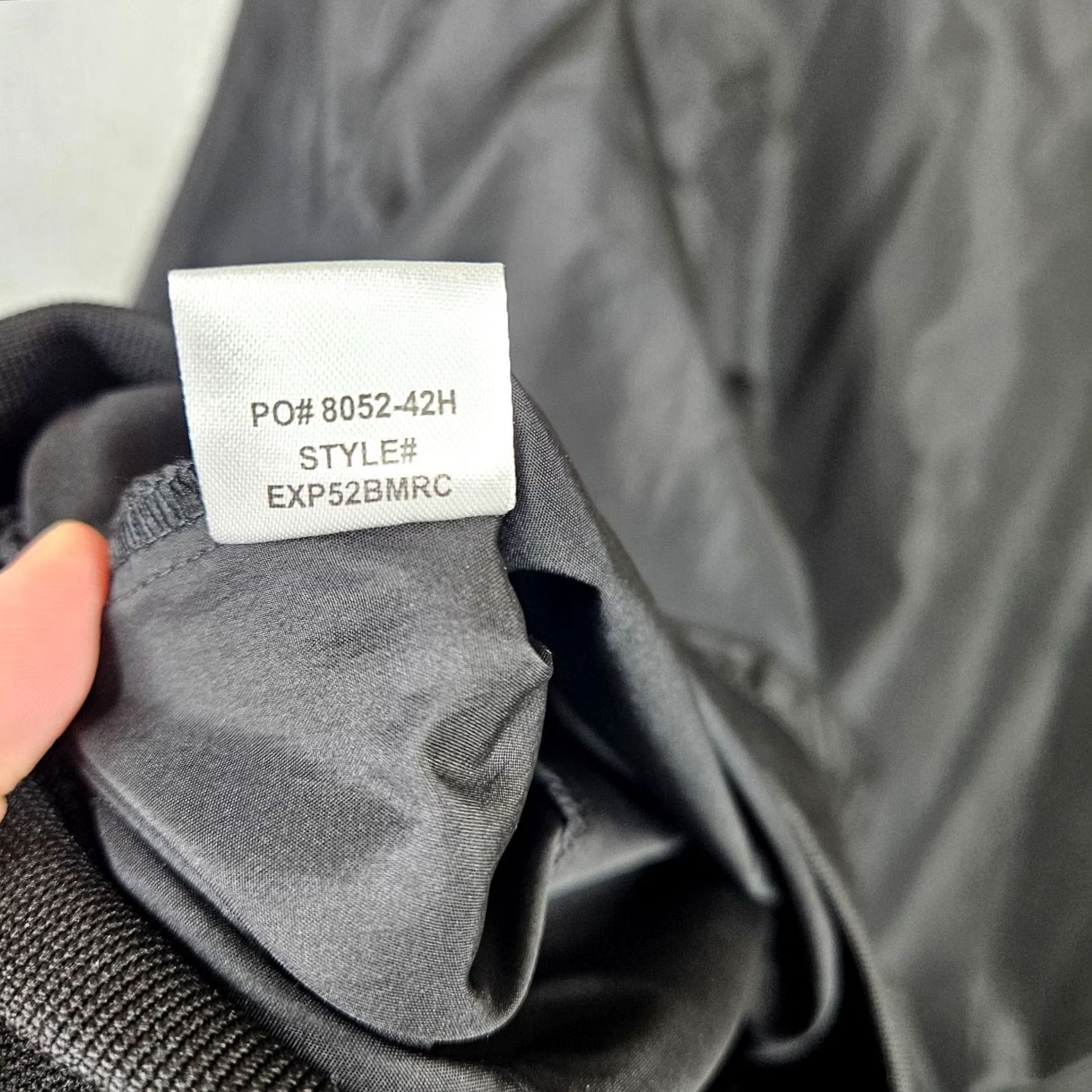 Vintage Zoom F1 Licensed Unisex Adults Full Zip Jacket L Black Solid Polyester Regular Jacket, Outdoor, All Seasons, New Size US L / EU 52-54 / 3 - 6 Thumbnail