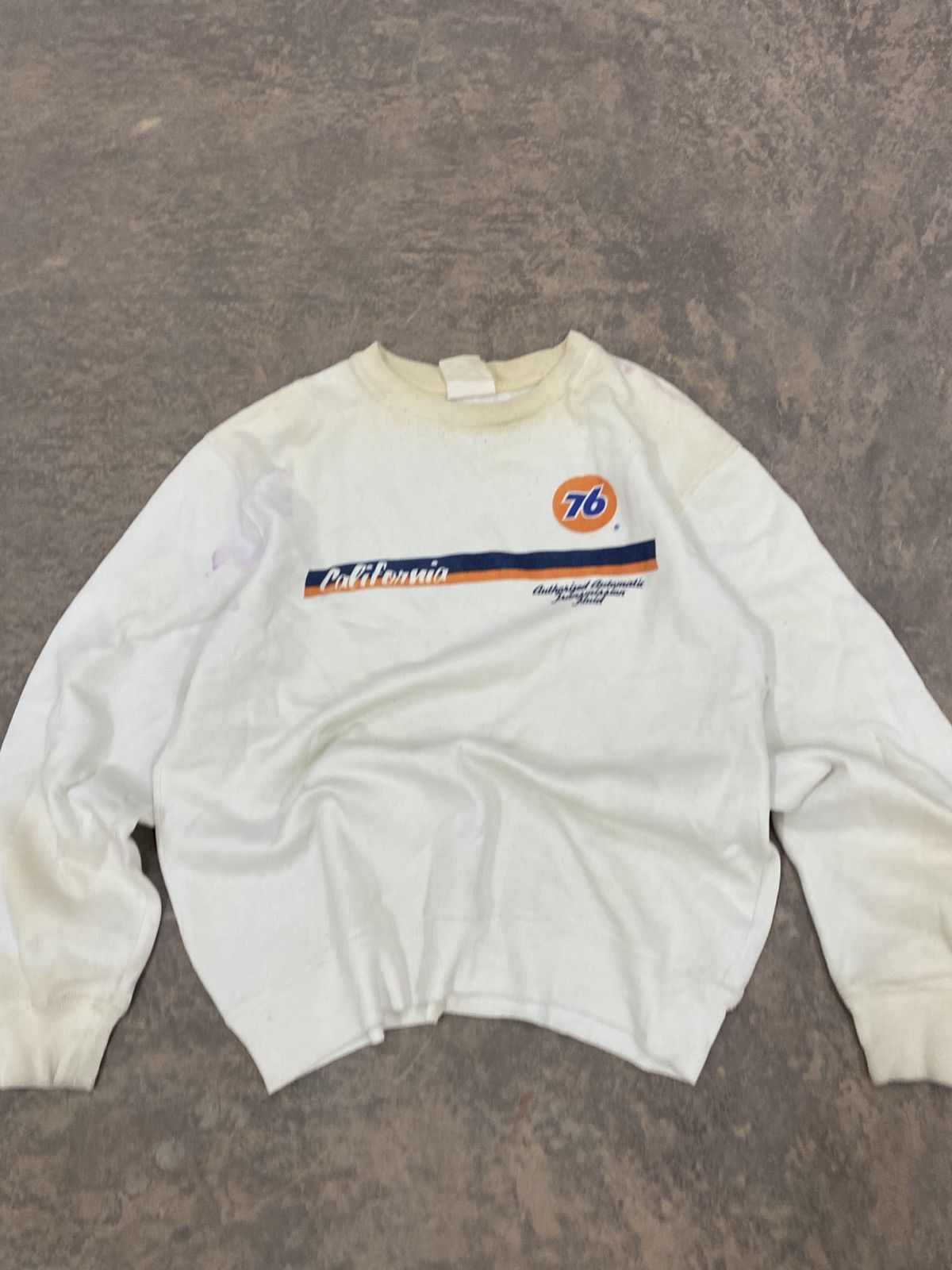 Vintage 1990s -Vintage Union 76 Lubricants Sweater Size US L / EU 52-54 / 3 - 10 Thumbnail