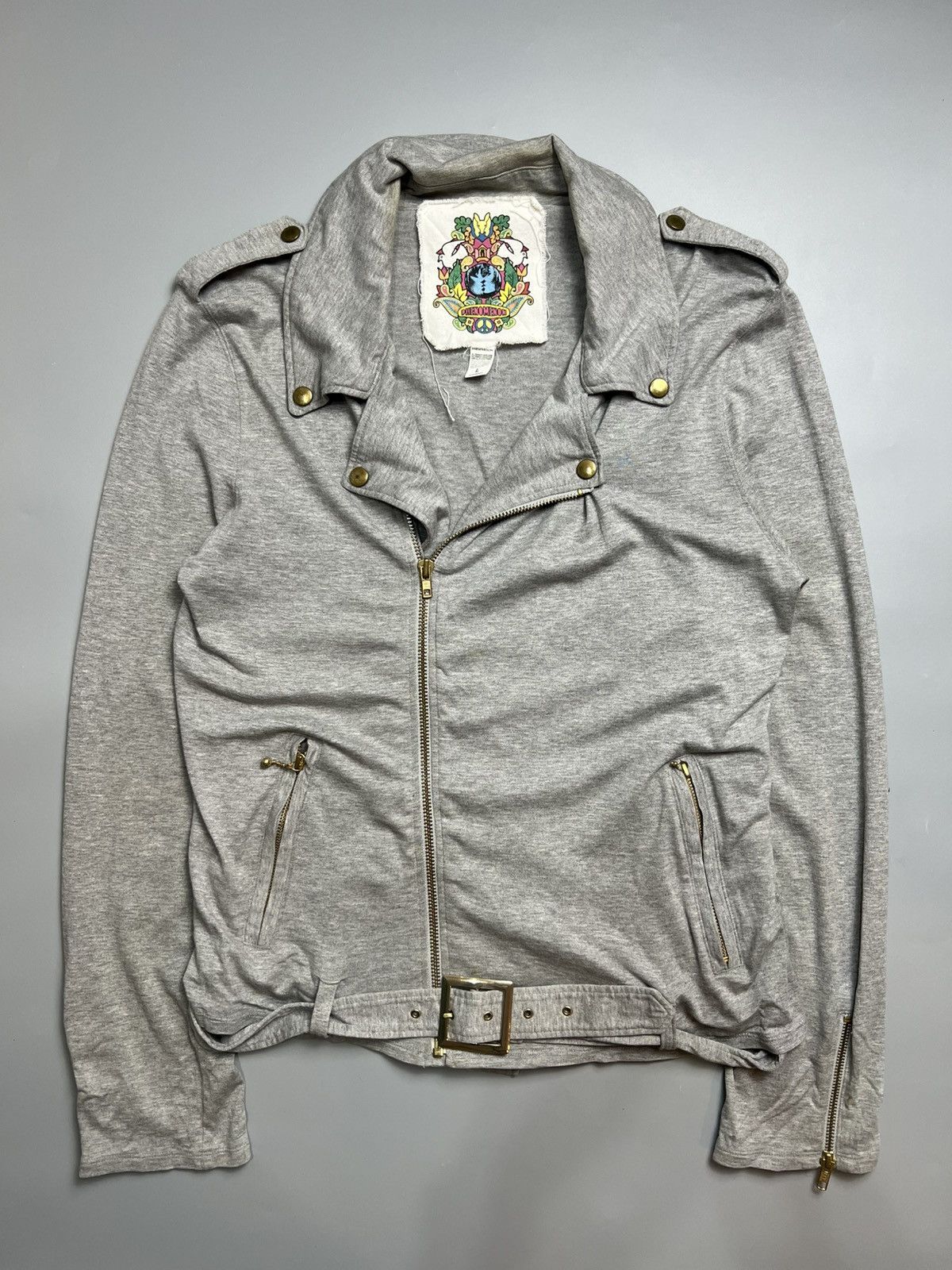 PHENOMENON 2000s Phenomenon Hippies Moto Jackets Size US L / EU 52-54 / 3 - 1 Thumbnail