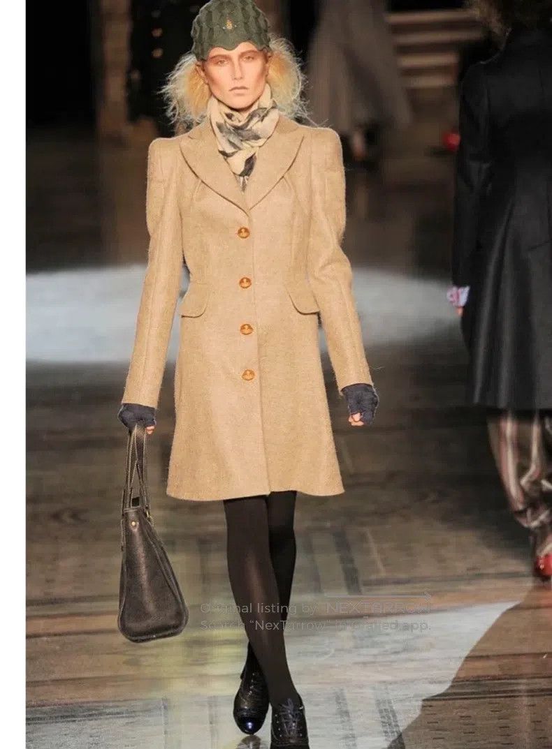Vivienne Westwood Vivienne Westwood Purple wool overcoat Size XS / US 0-2 / IT 36-38 - 9 Thumbnail