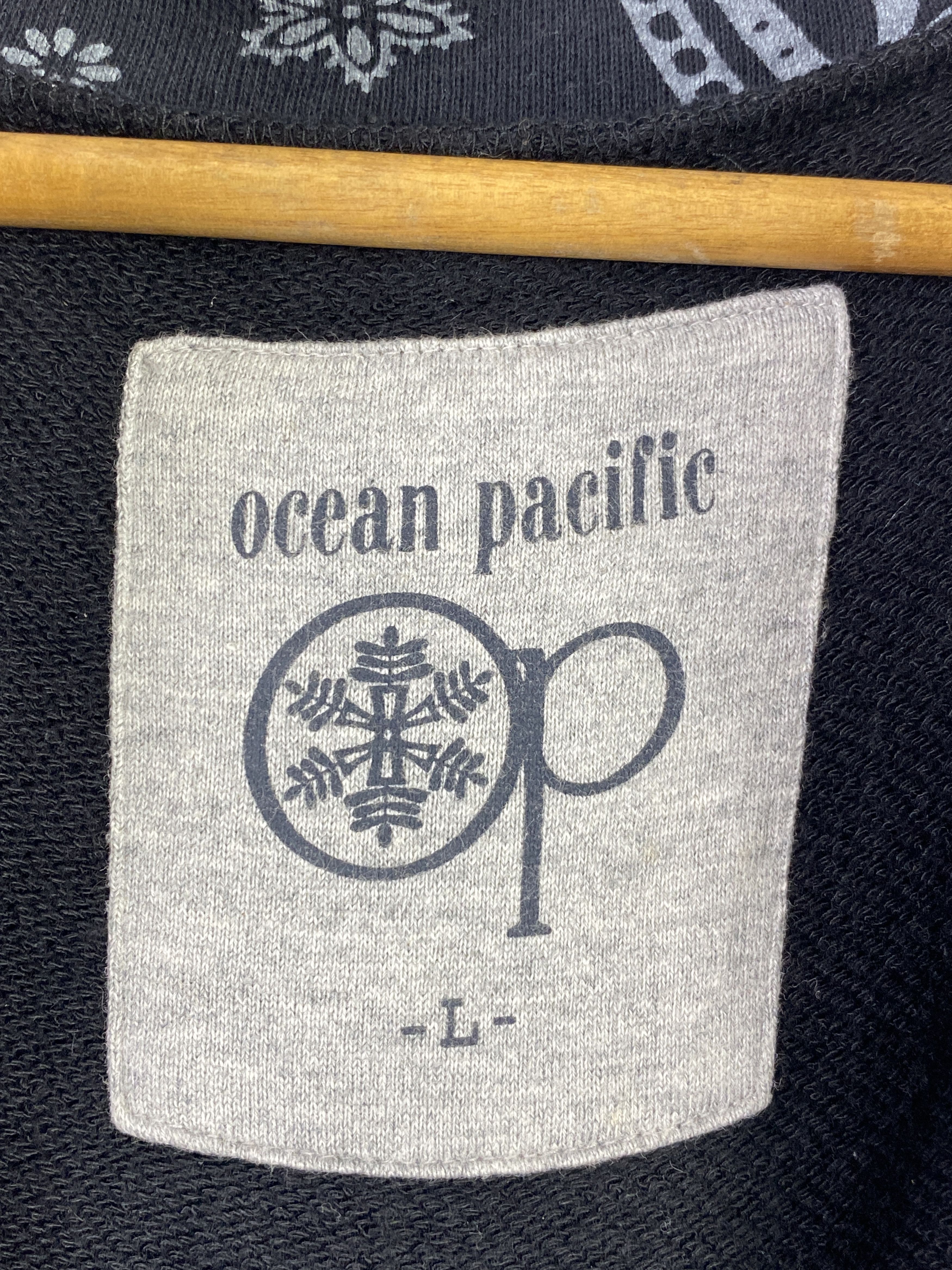Ocean Pacific Vintage Ocean Pacific Paisley Zipper Up Sweater SH0340 Size US L / EU 52-54 / 3 - 5 Thumbnail
