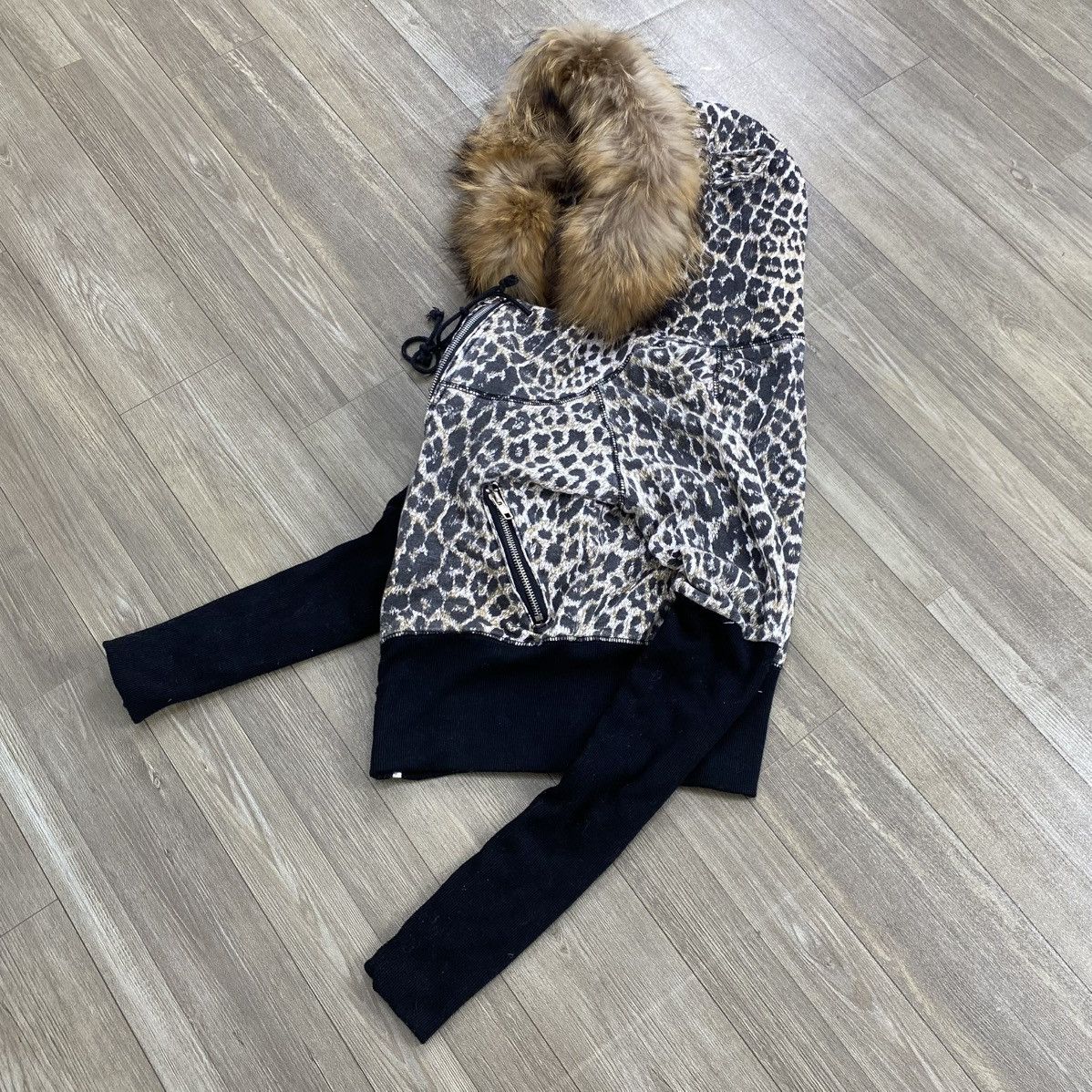 Other SOLD🚨 JSG Tokyo Leopard Ifsixwasnine Lgb Goa Fur Zip Hoodie Size US S / EU 44-46 / 1 - 17 Thumbnail