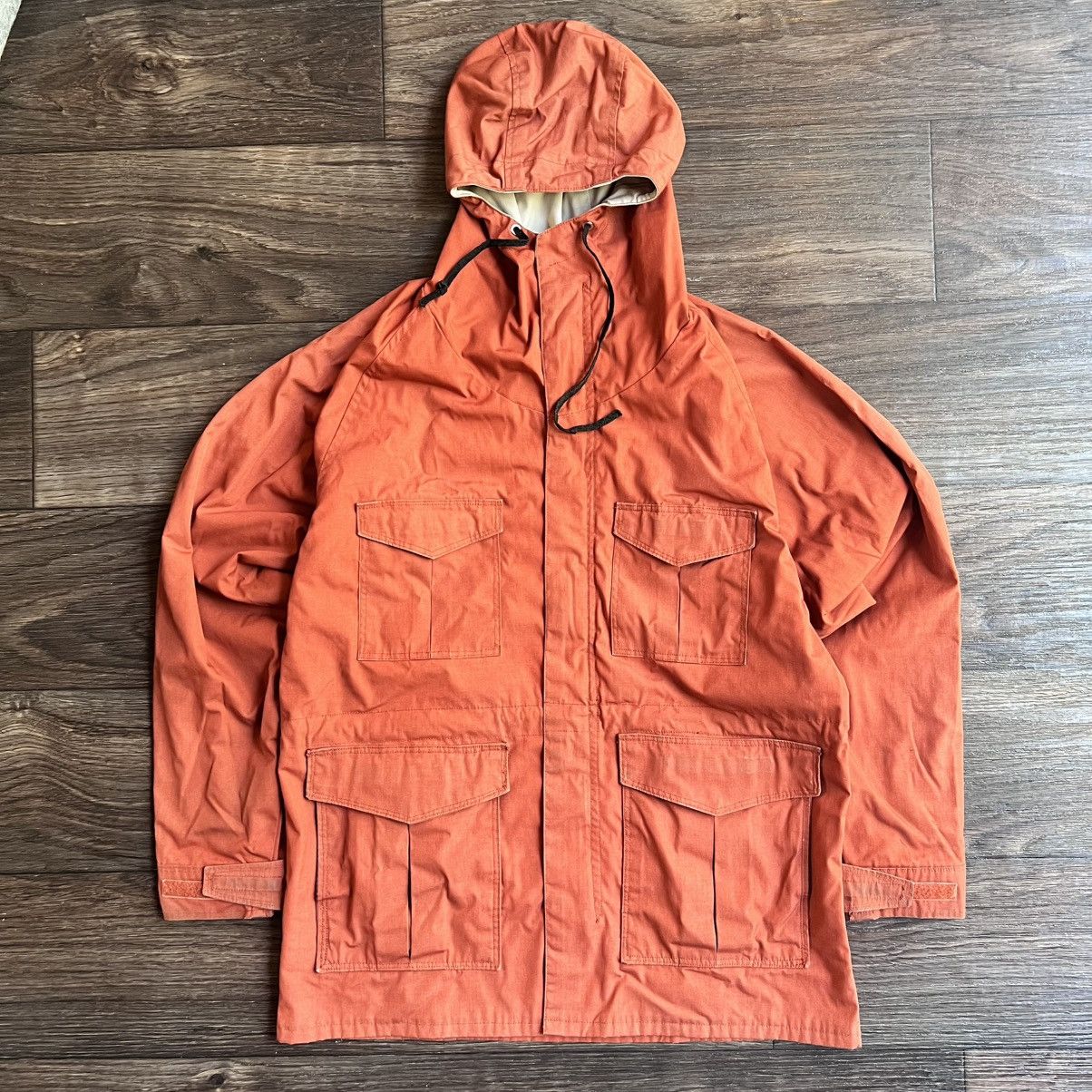 Vintage Vintage 1970 frost line rust orange ski jacket/outer wear Size S / US 4 / IT 40 - 1 Thumbnail