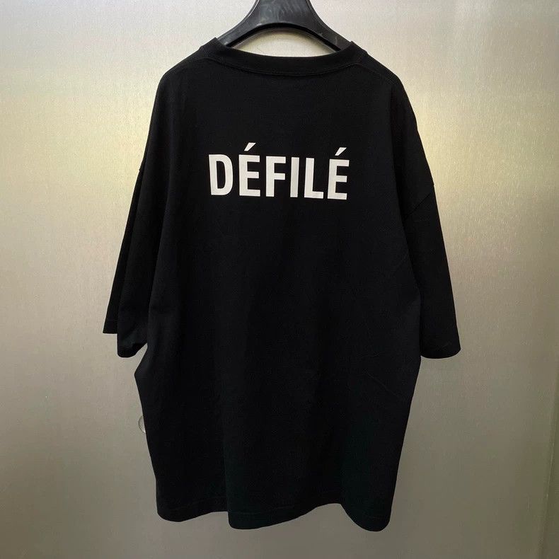 Balenciaga Balenciaga Short Sleeve Defile Back Logo Retro Sports Logo Size US S / EU 44-46 / 1 - 2 Thumbnail