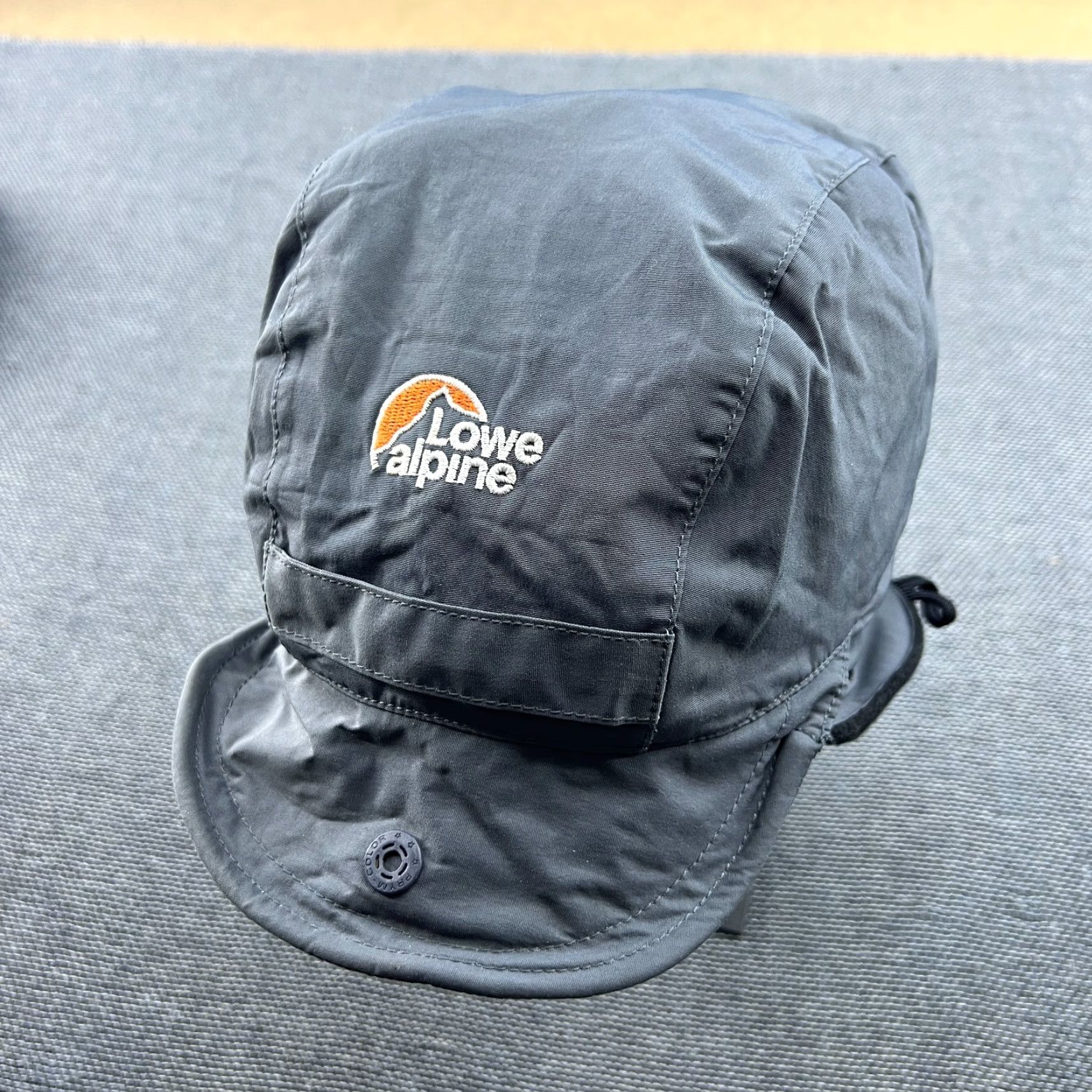Vintage VINTAGE Lowe Alpine Mountain Cap Triple Point Hat XS Trekking Gray Outdoor Hiking Beanie Mens Size ONE SIZE - 2 Thumbnail