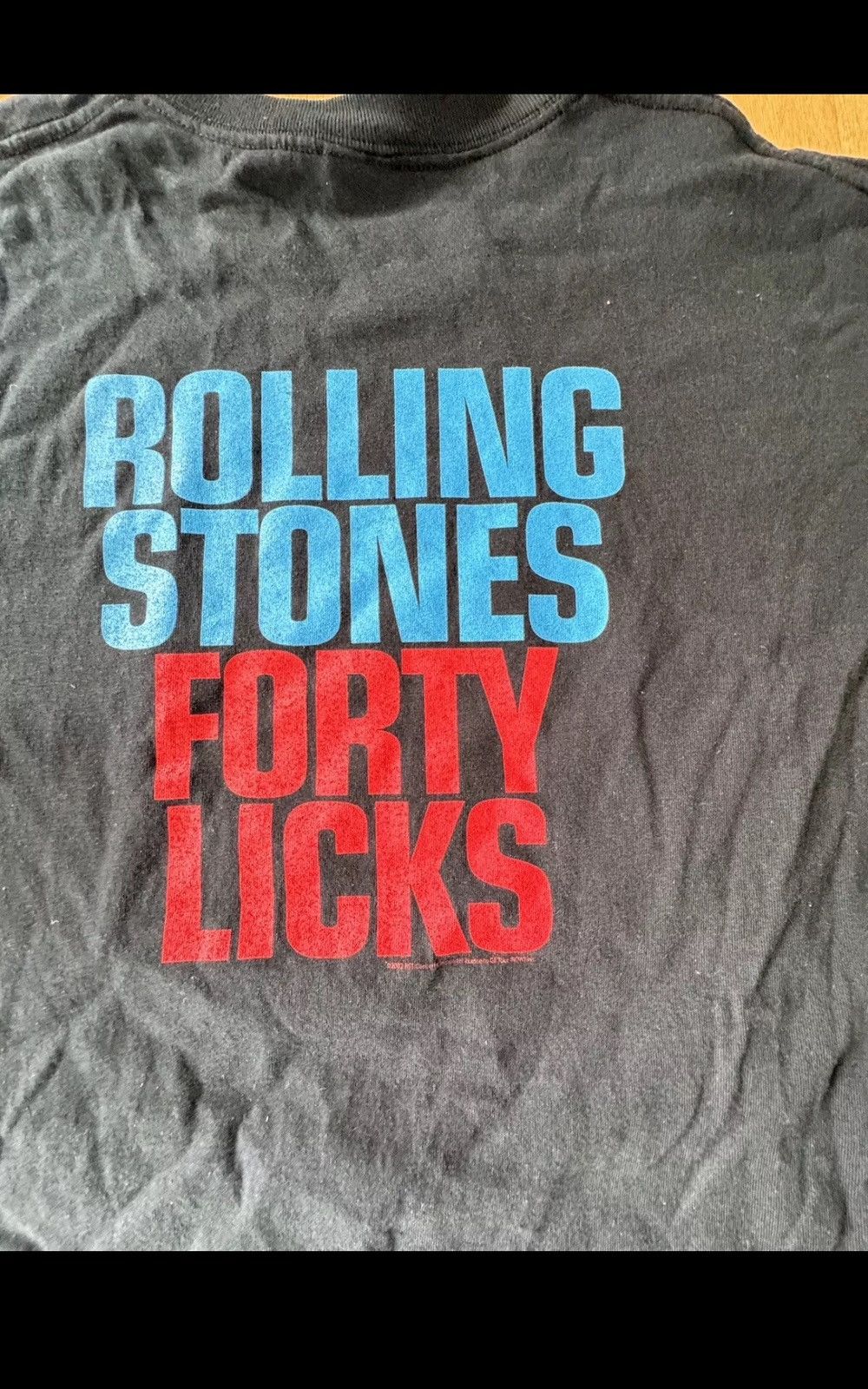 The Rolling Stones × Vintage Vintage Rolling Stones Forty Licks Tour Shirt 2002 Size XXL Size US XXL / EU 58 / 5 - 2 Thumbnail
