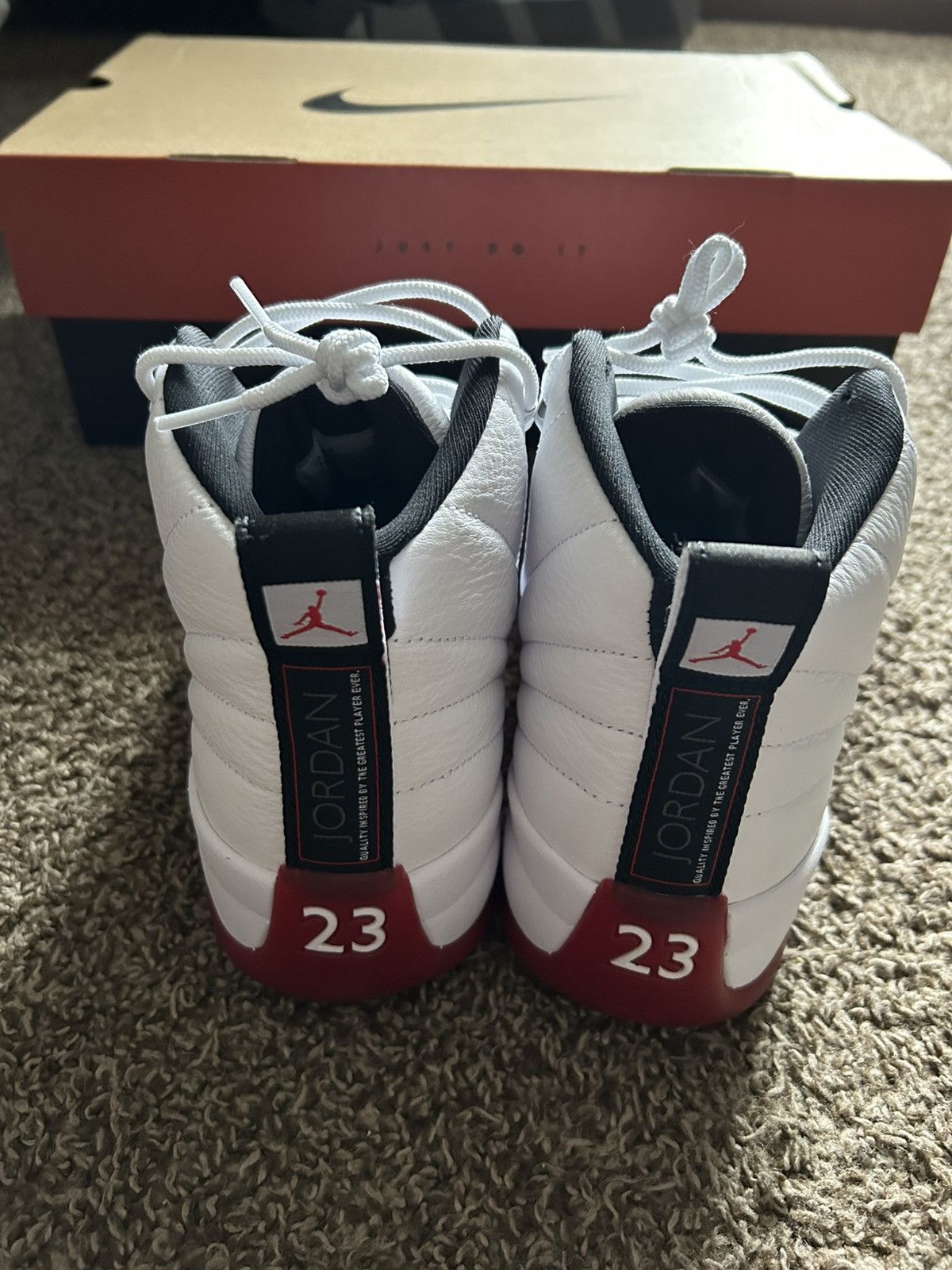 Jordan Brand Jordan 12 Retro Cherry Size US 8 / EU 41 - 4 Thumbnail