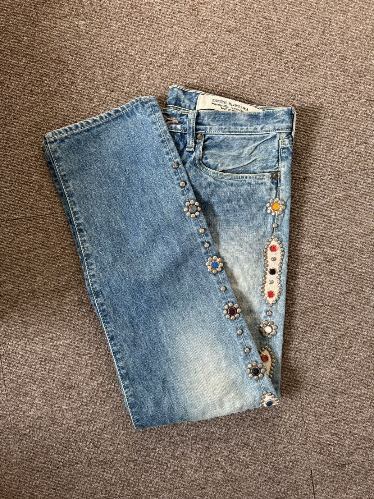 Kapital Kapital Gemstone Denim Pants Size US 32 / EU 48 - 5 Thumbnail