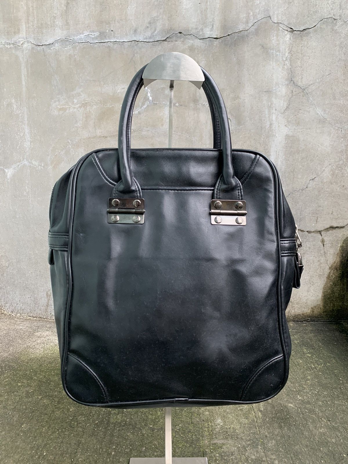 Jean Paul Gaultier Vintage Embossed Logo Leather Hand Bag Size ONE SIZE - 6 Thumbnail