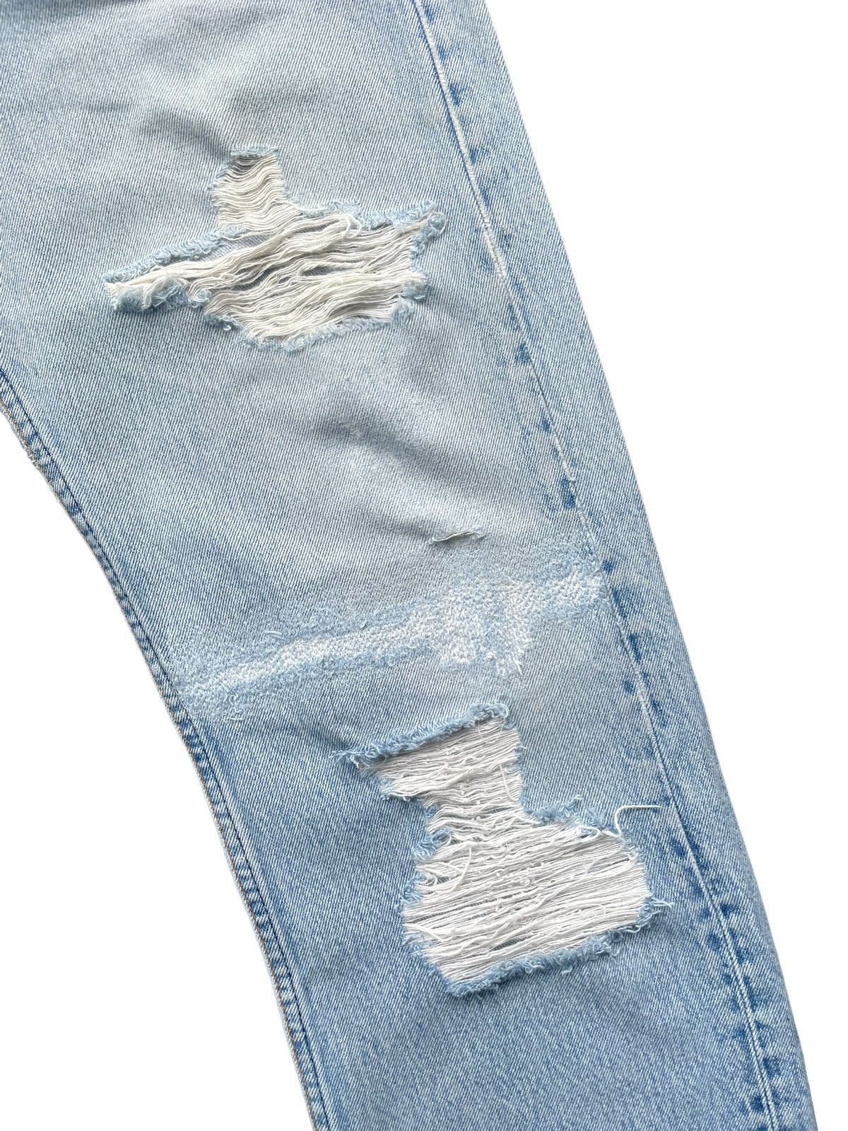 Levi's Vintage 1997 Levis 501 e Distresed Denim Size US 35 - 3 Thumbnail