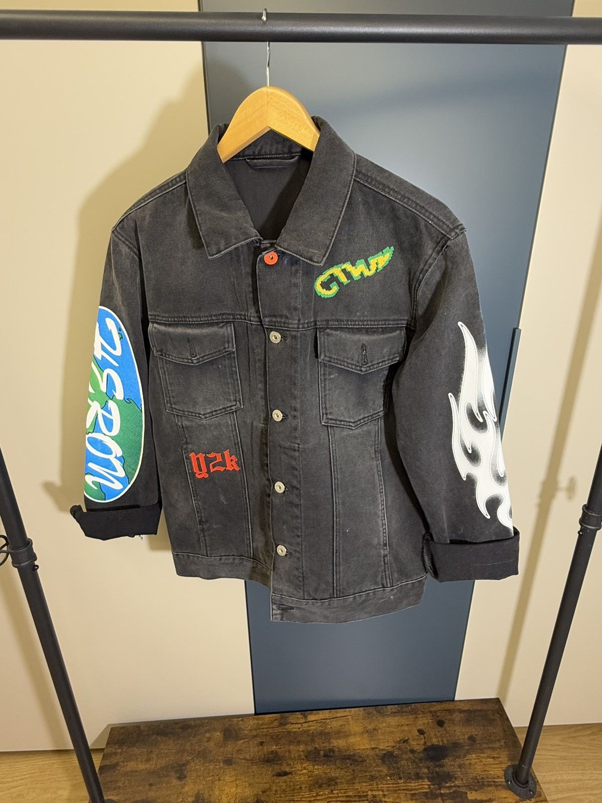 Heron Preston Heron Preston global collage jacket / RP.750€ Size US M / EU 48-50 / 2 - 7 Thumbnail