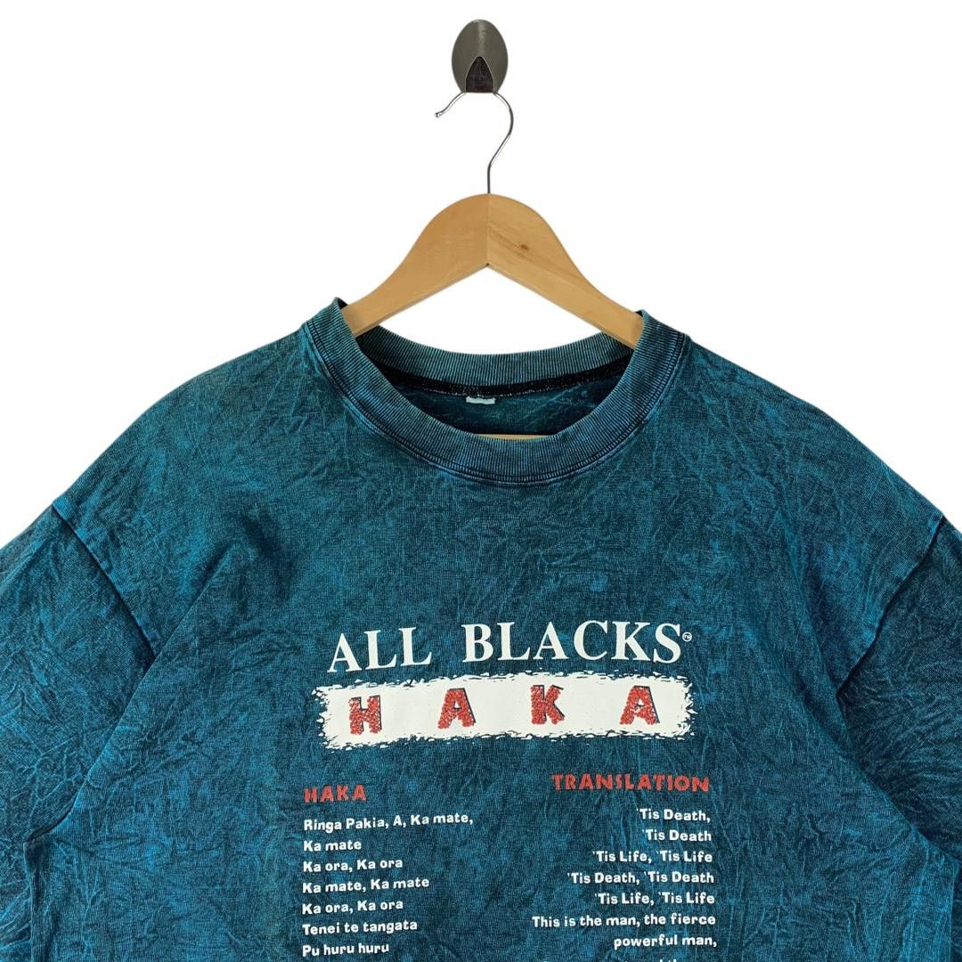 Other Vintage NEW ZEALAND ALL BLACKS HAKA Rugby Tee Size US M / EU 48-50 / 2 - 2 Thumbnail