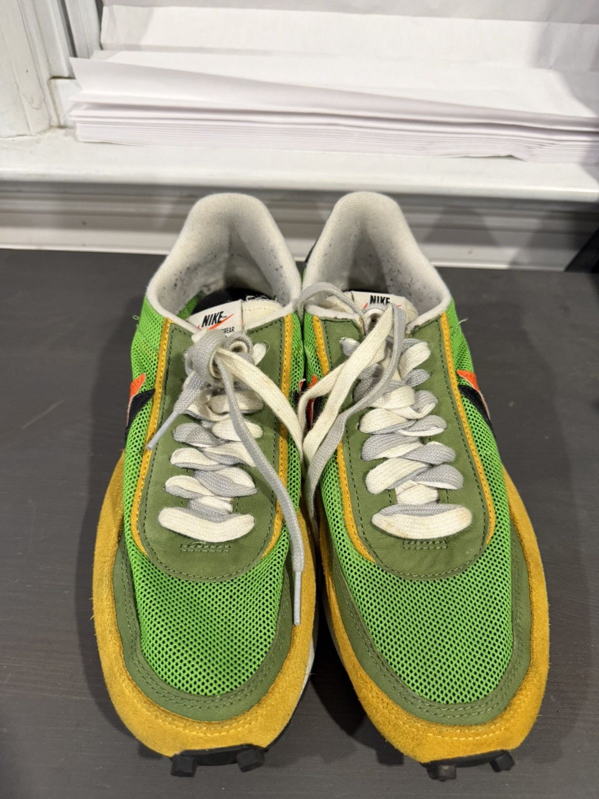 Nike × Sacai Nike Sacai green gusto Size US 9 / EU 42 - 2 Thumbnail