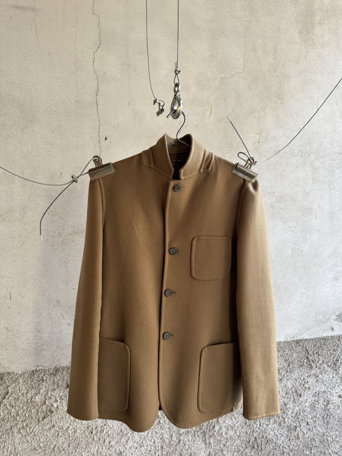 Jil Sander by Raf Simons double wool/cashmere blazer jacket - Main Image