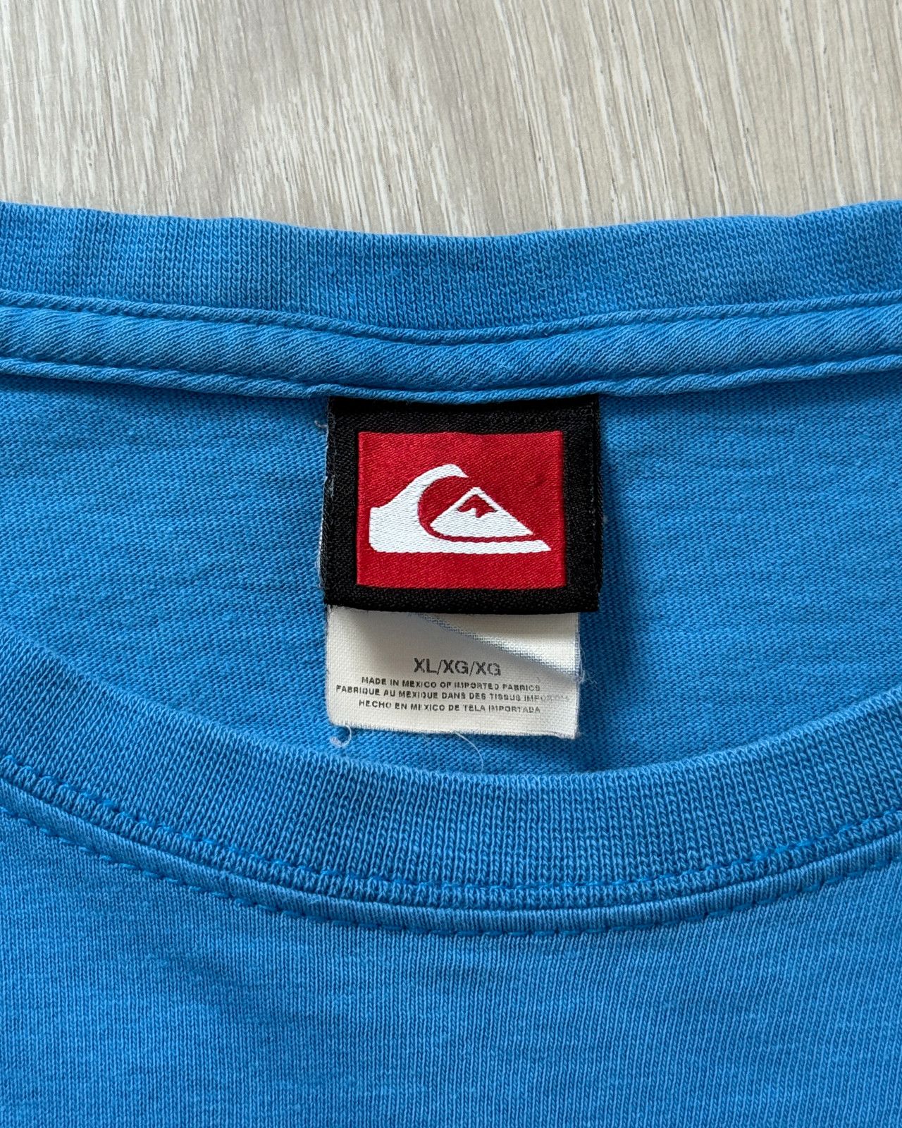 Quicksilver × Vintage Vintage Quicksilver Logo Graphic Blue T-Shirt - Size XL Size US XL / EU 56 / 4 - 6 Thumbnail