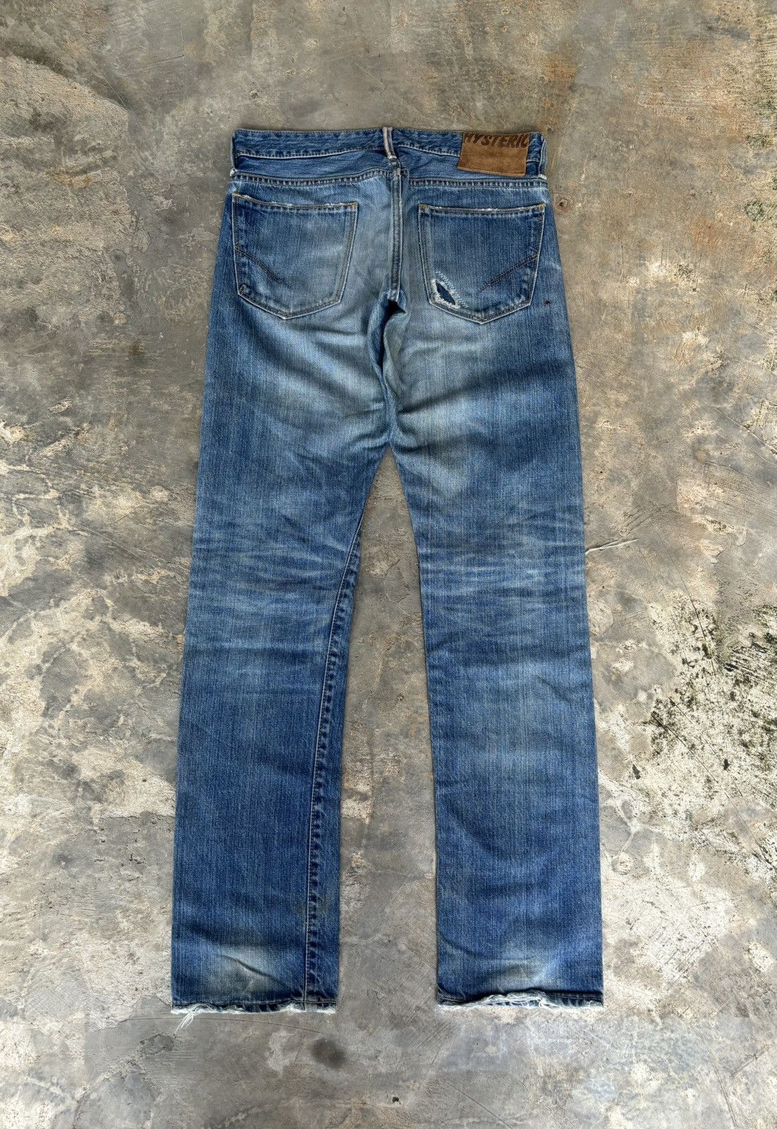 Hysteric Glamour Hysteric Glamour Distressed Selvedge Denim Size US 30 / EU 46 - 3 Thumbnail