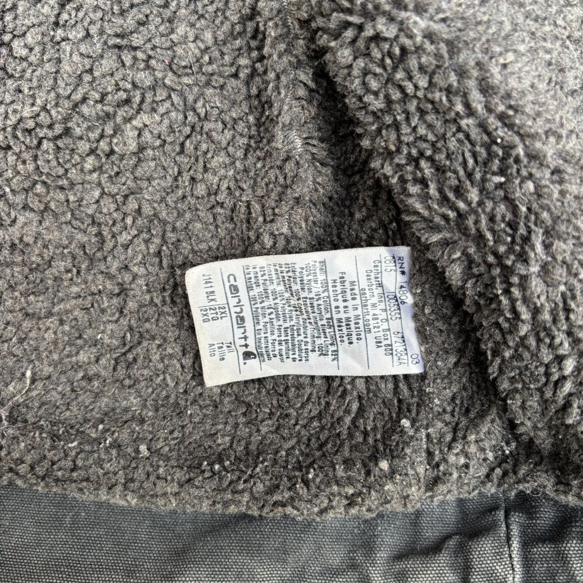 Carhartt Vintage Carhartt Sherpa lined Jacket J141 BLK Size US XXL / EU 58 / 5 - 9 Thumbnail