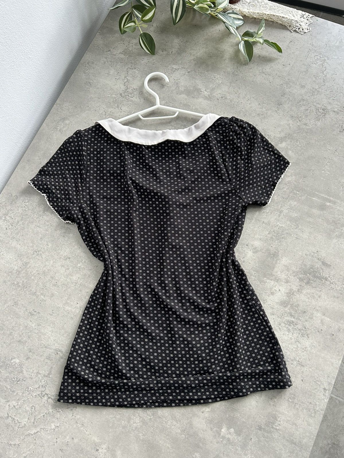 Vintage Vive Maria goth black top t-shirt Size M / US 6-8 / IT 42-44 - 8 Thumbnail