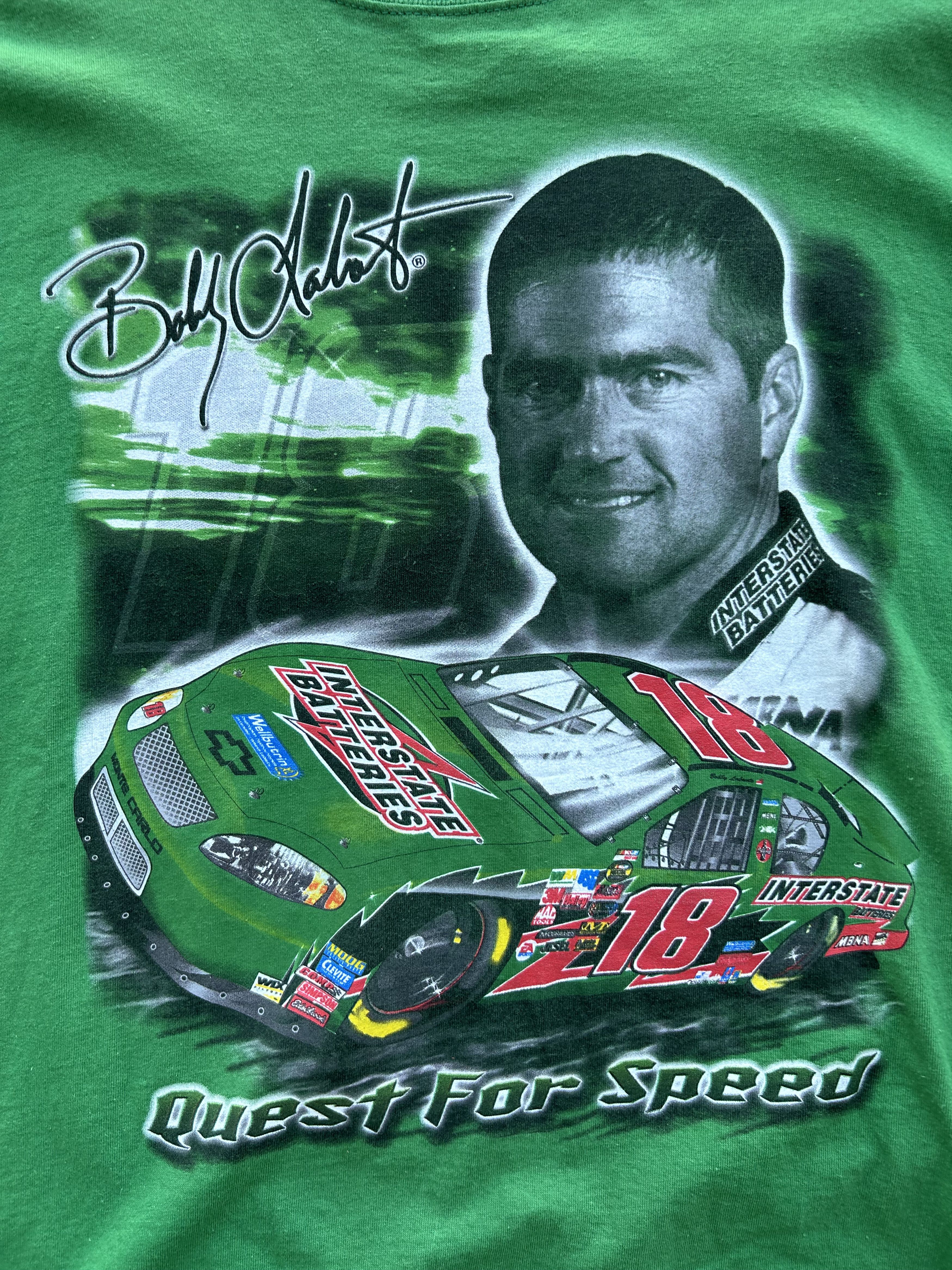 Vintage 2004 Chase Bobby Labonte Graphic Tee Size US XL / EU 56 / 4 - 3 Thumbnail