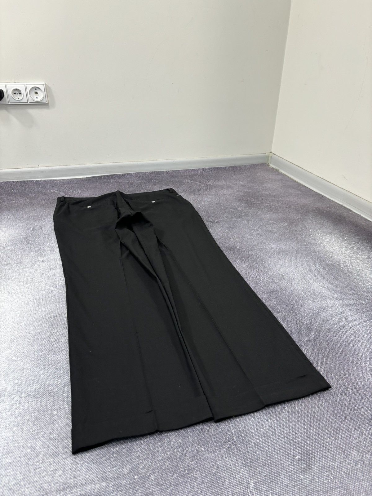 Versace Jeans Couture Versace Jeans Couture Men’s Black Relaxed Fit Dress Pants Size US 38 / EU 54 - 13 Thumbnail