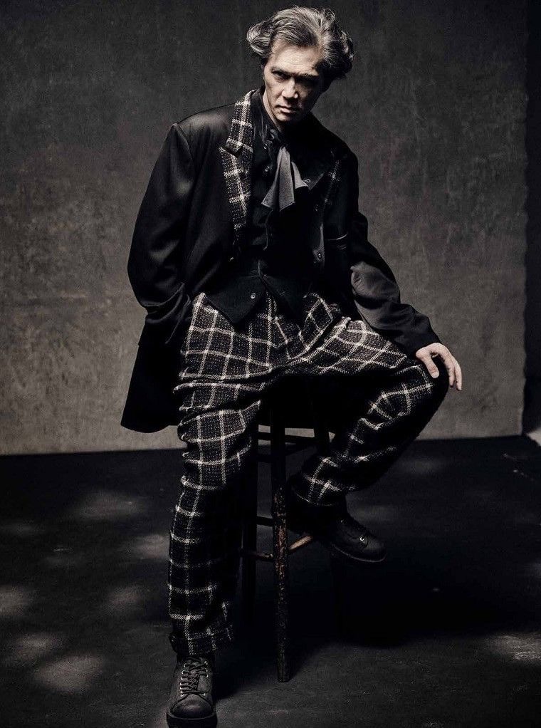 Yohji Yamamoto Yohji Yamamoto Tuxedo Detachable Check Tweed Lapel Jacket Size US L / EU 52-54 / 3 - 3 Thumbnail